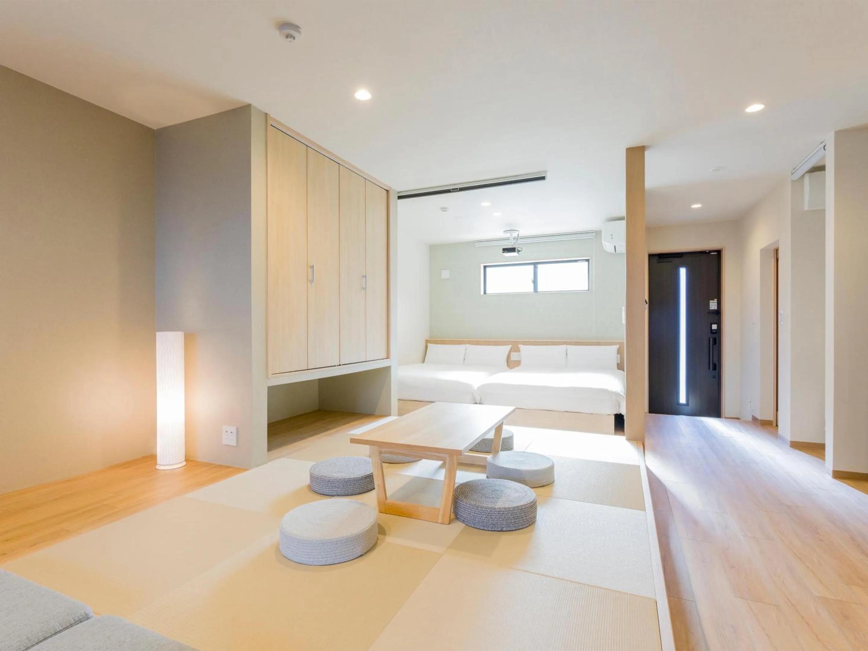 Dining area, Bed in Rakuten STAY Nikko Hoden