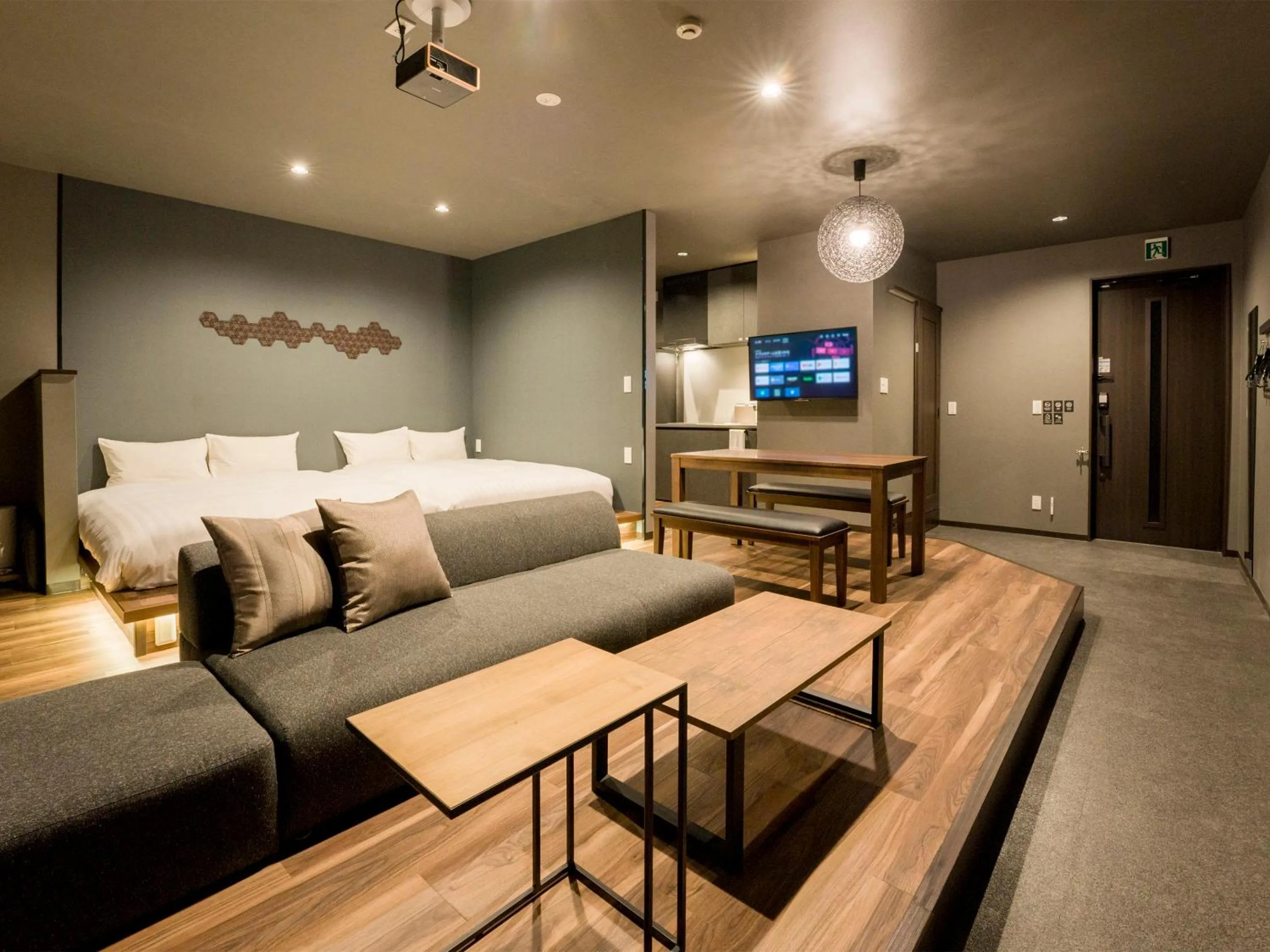 Living room, Bed in Rakuten STAY Nikko Hoden