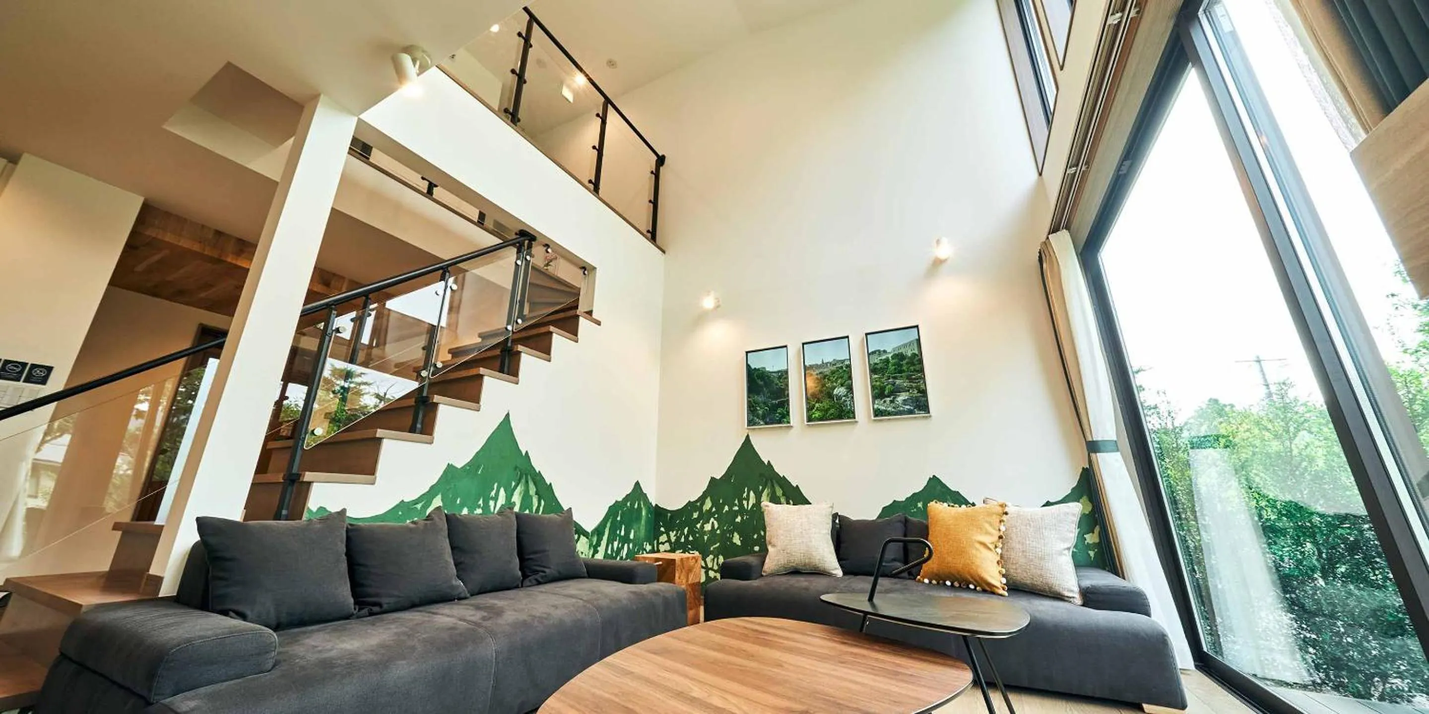 Living room in Rakuten STAY VILLA Hakone Sengokuhara