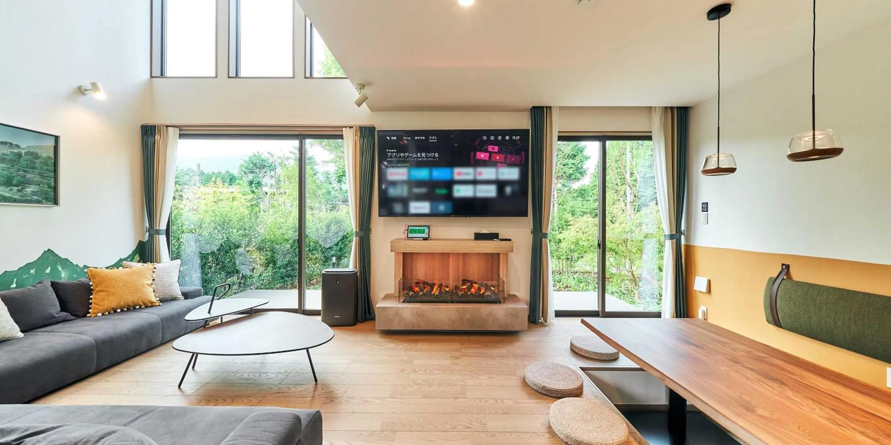 Living room in Rakuten STAY VILLA Hakone Sengokuhara