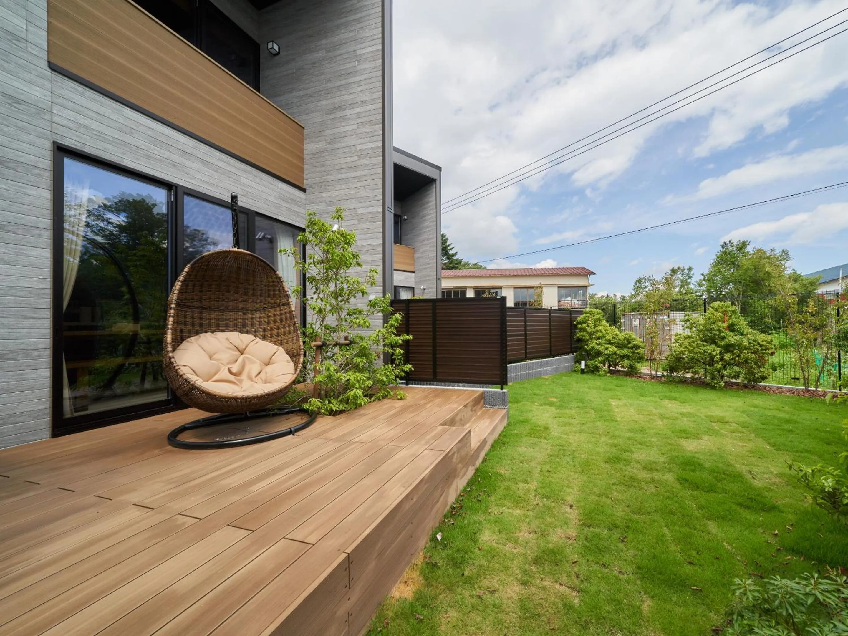 Balcony/Terrace in Rakuten STAY VILLA Yamanakako