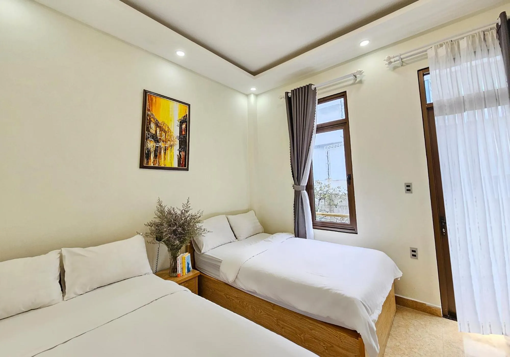 Bed in Mai DiaMond Hotel