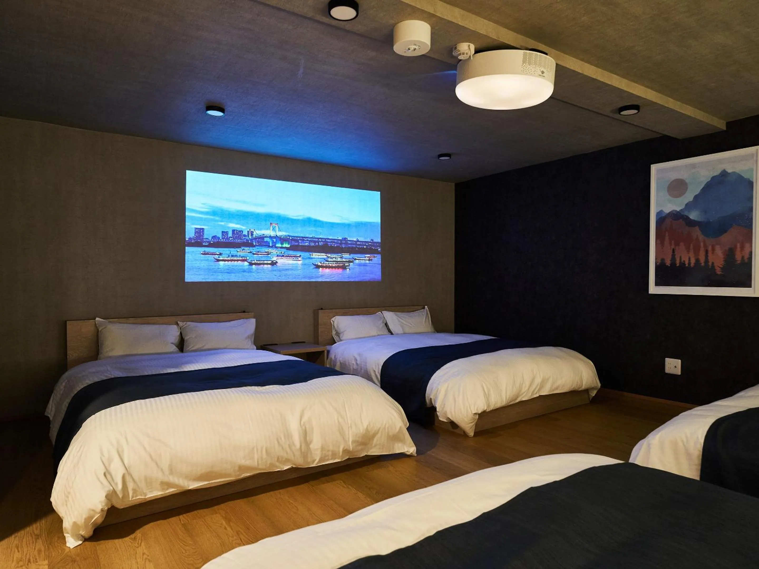 Bed in Rakuten STAY VILLA Awaji