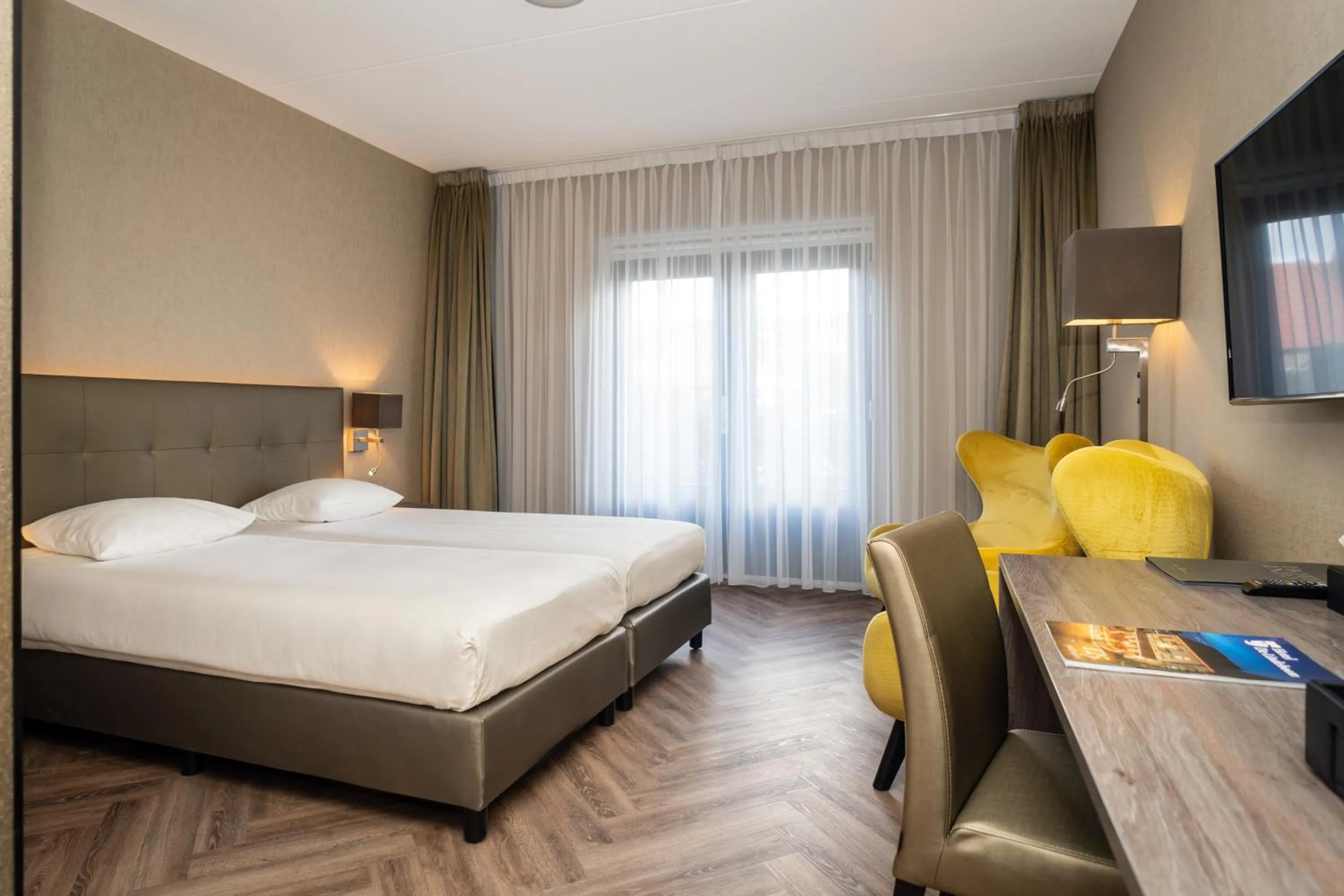 Bed in Hotel De Lindeboom