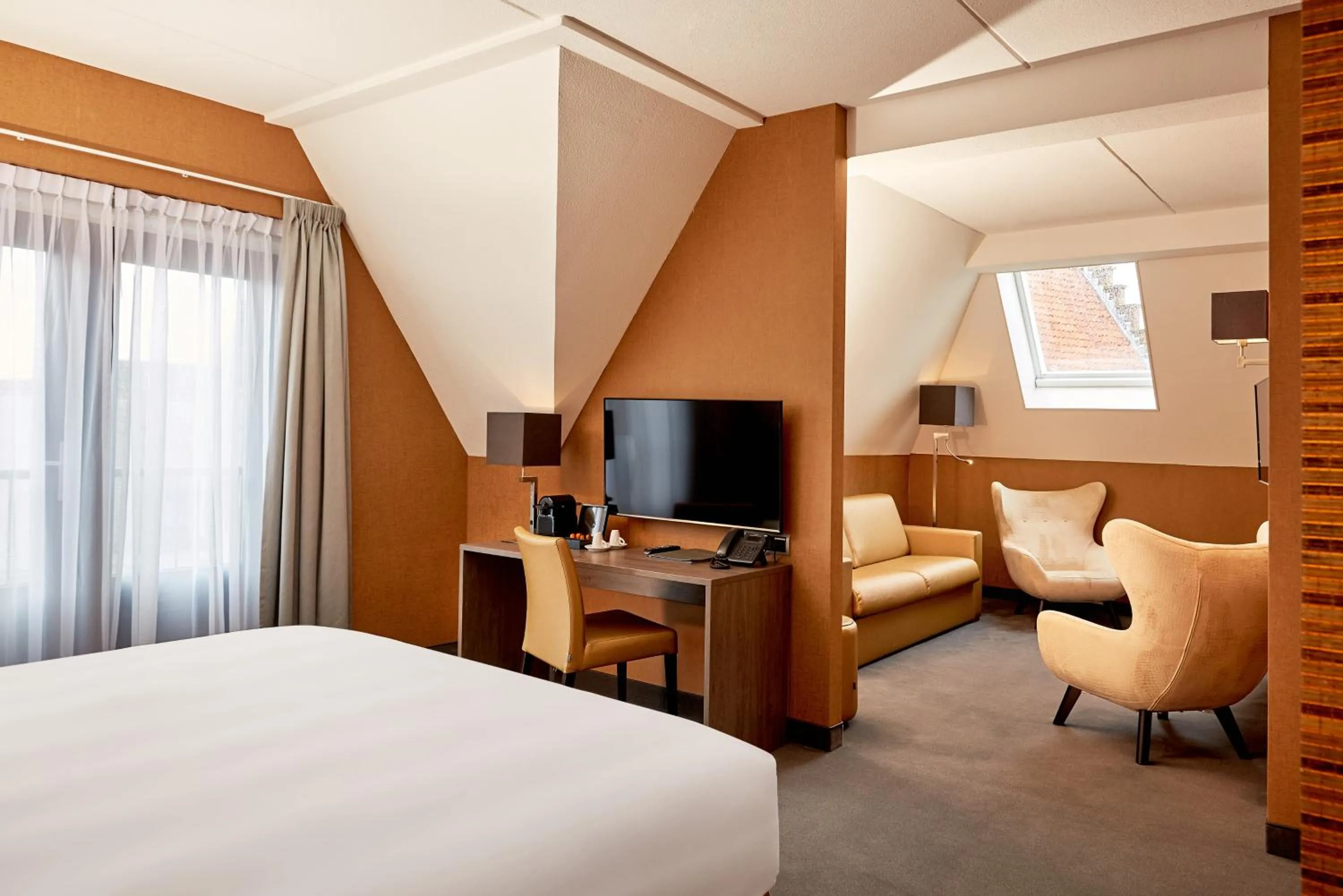 Bed in Hotel De Lindeboom