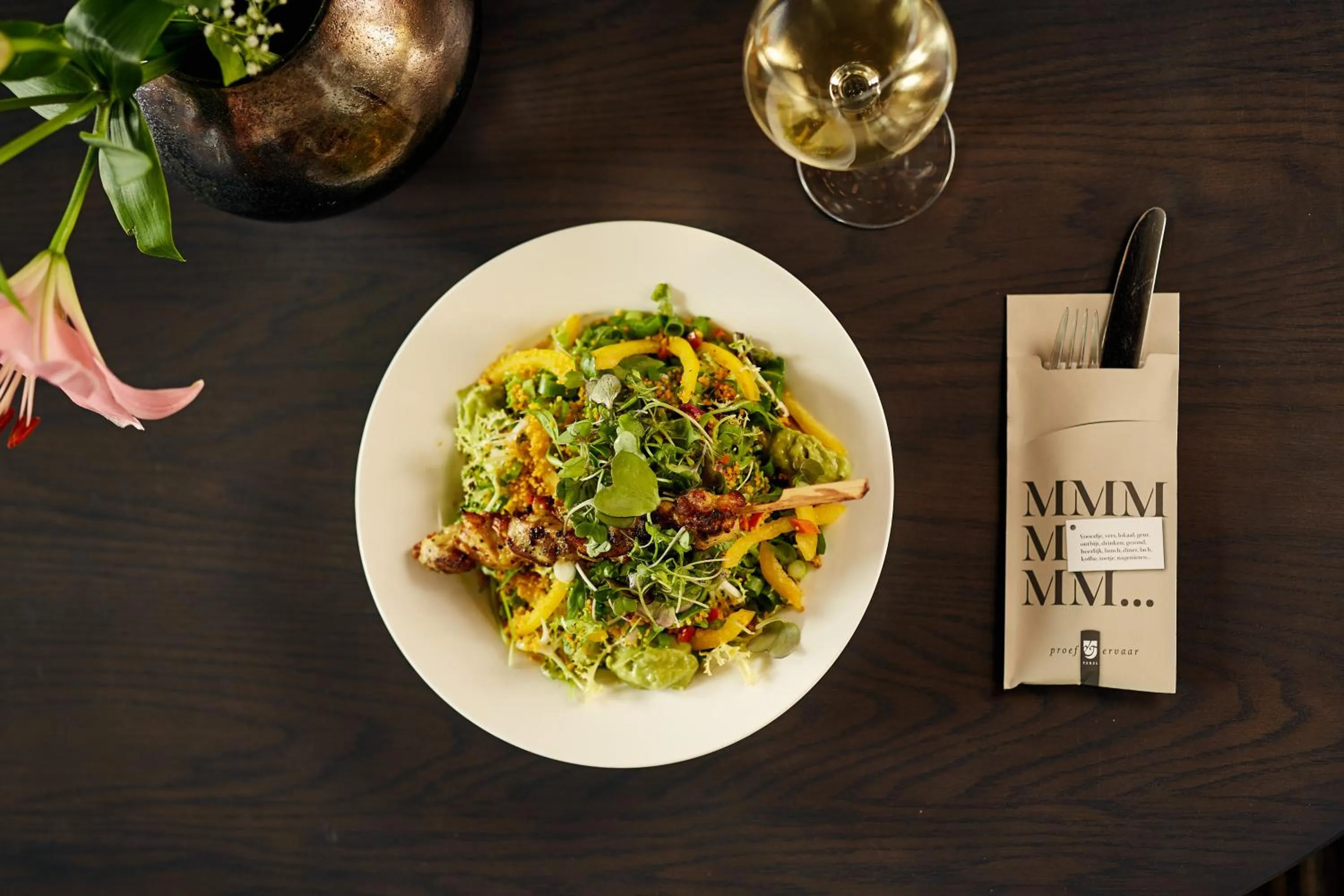 Food close-up in Hotel De Lindeboom