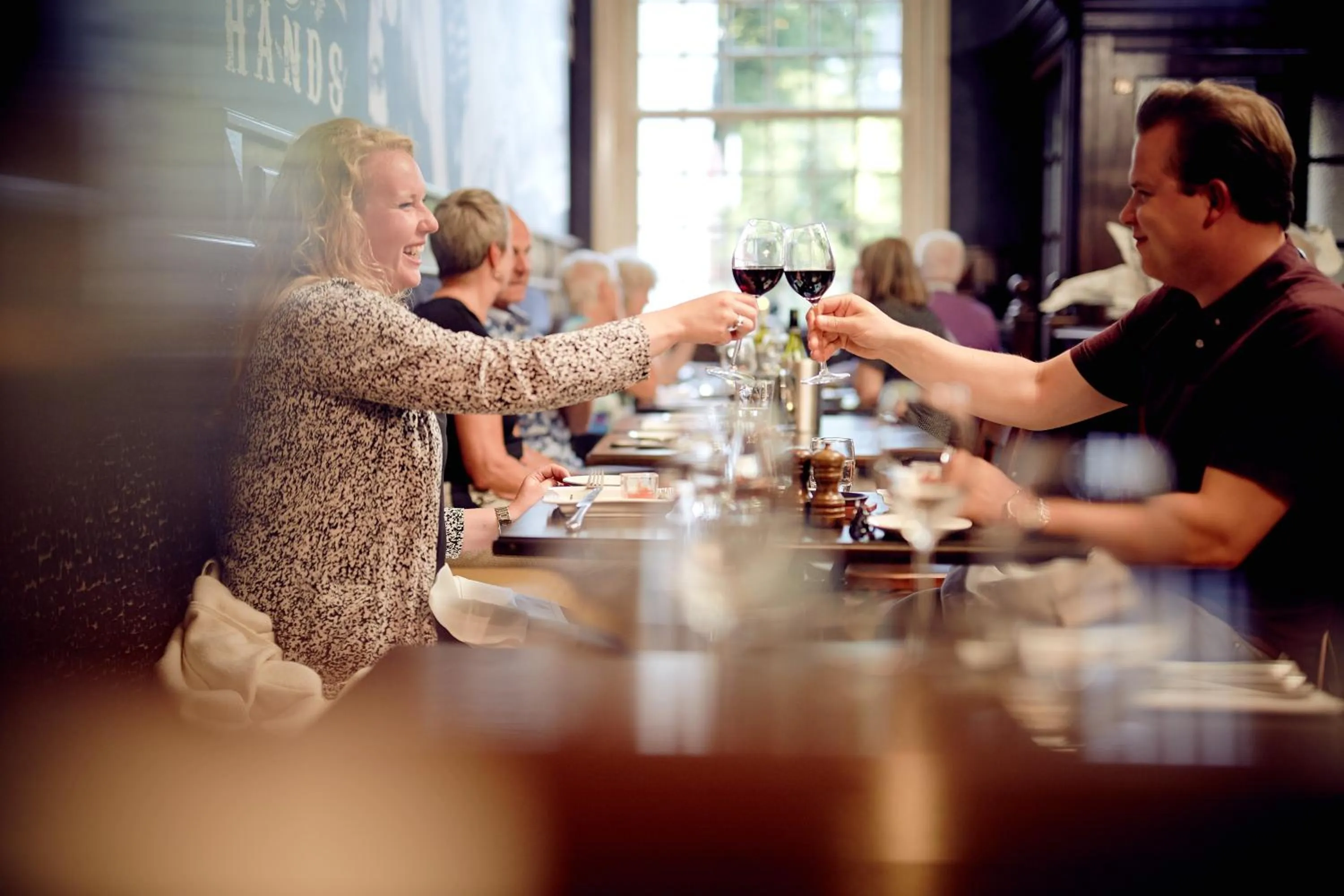 group of guests in Hotel De Lindeboom