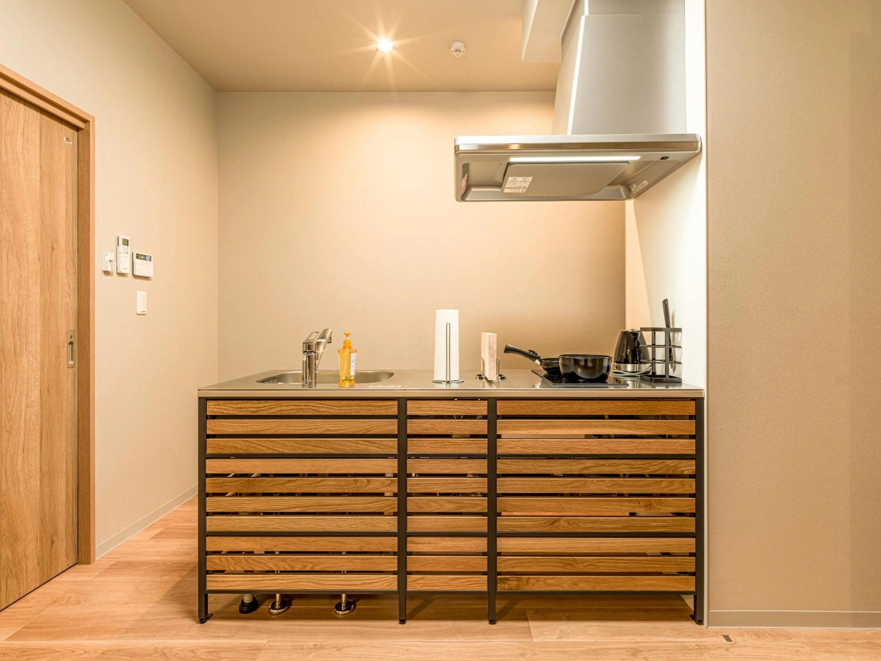 Kitchen or kitchenette in Rakuten STAY MOTEL Kujukurihama Katakai