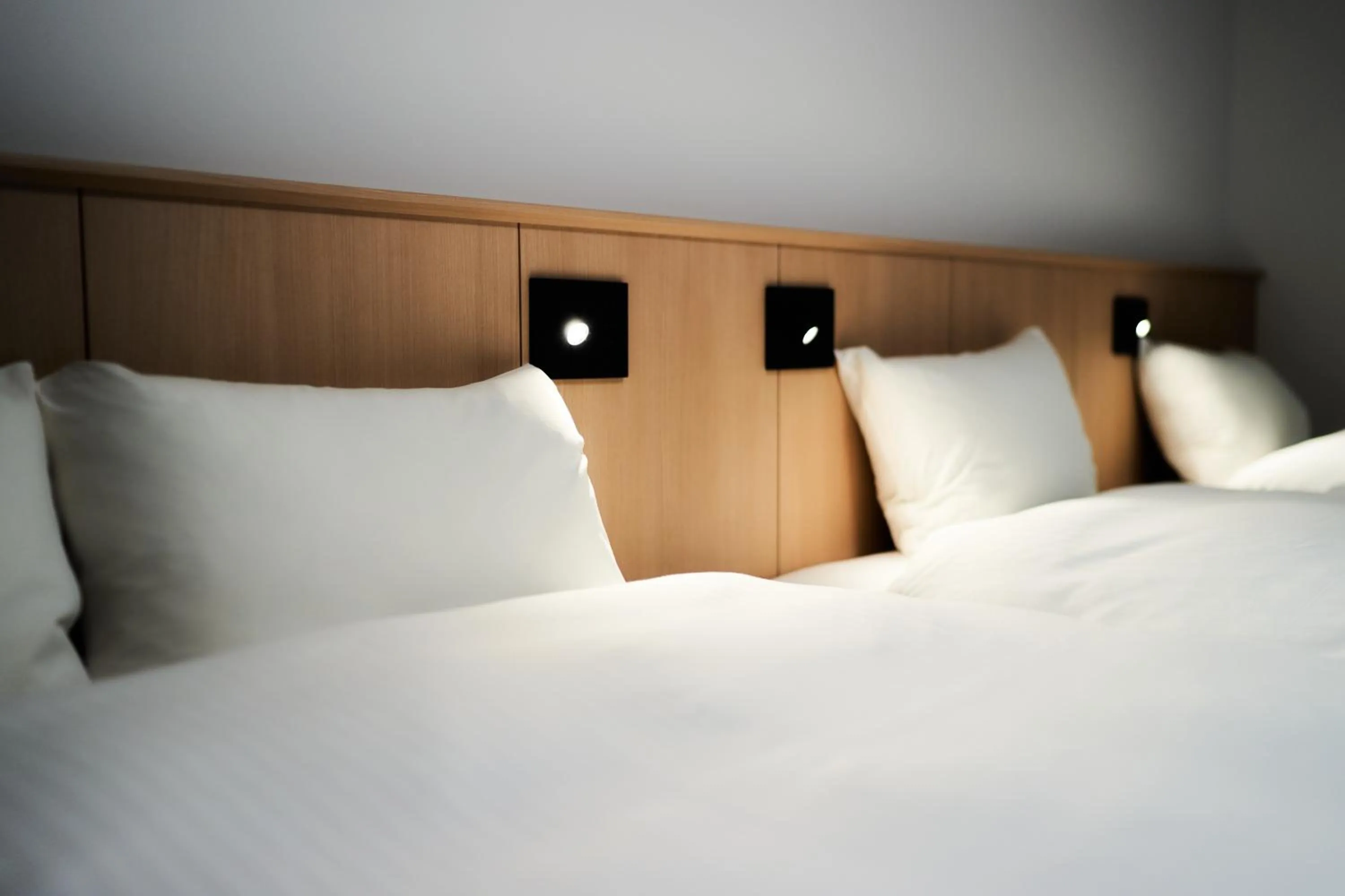 Bed in Rakuten STAY Osaka Station North