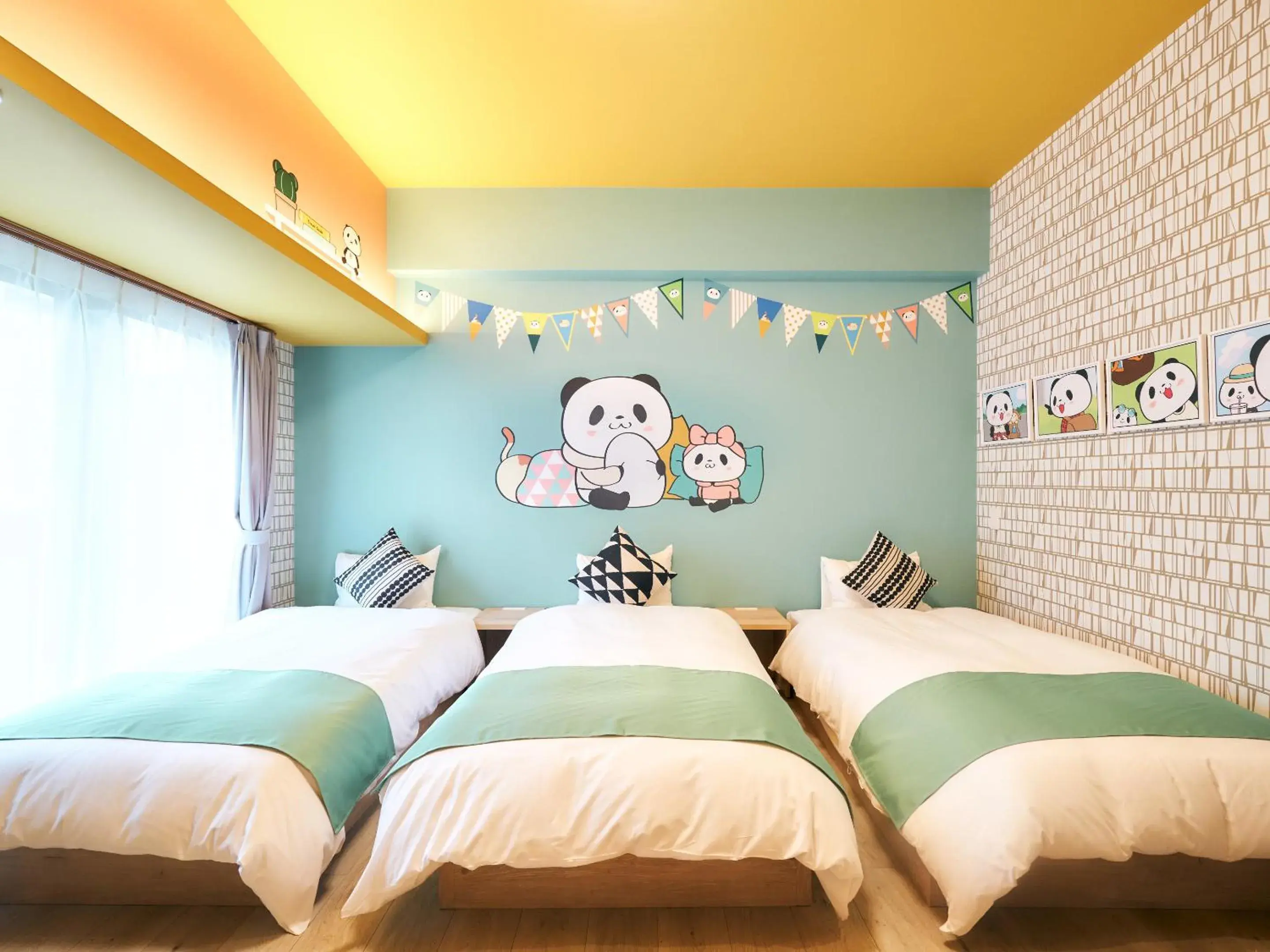 Okaimono-Panda Room/ Triple Room in Rakuten STAY Fukuoka Yakuin Okaimono-Panda Room/ Triple Room in Rakuten STAY Fukuoka Yakuin