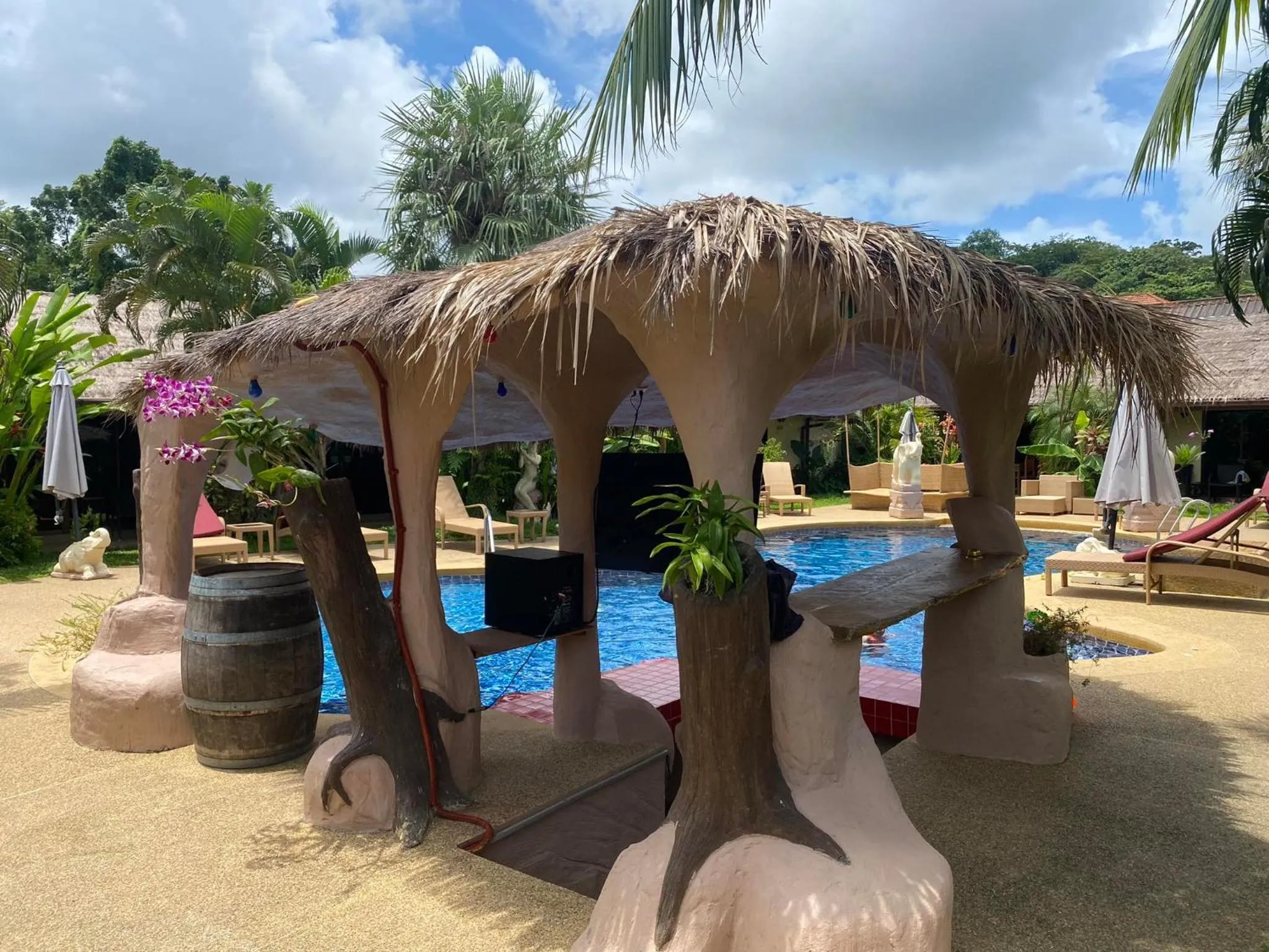 Pool view in Kamala Tropical Garden Hotel