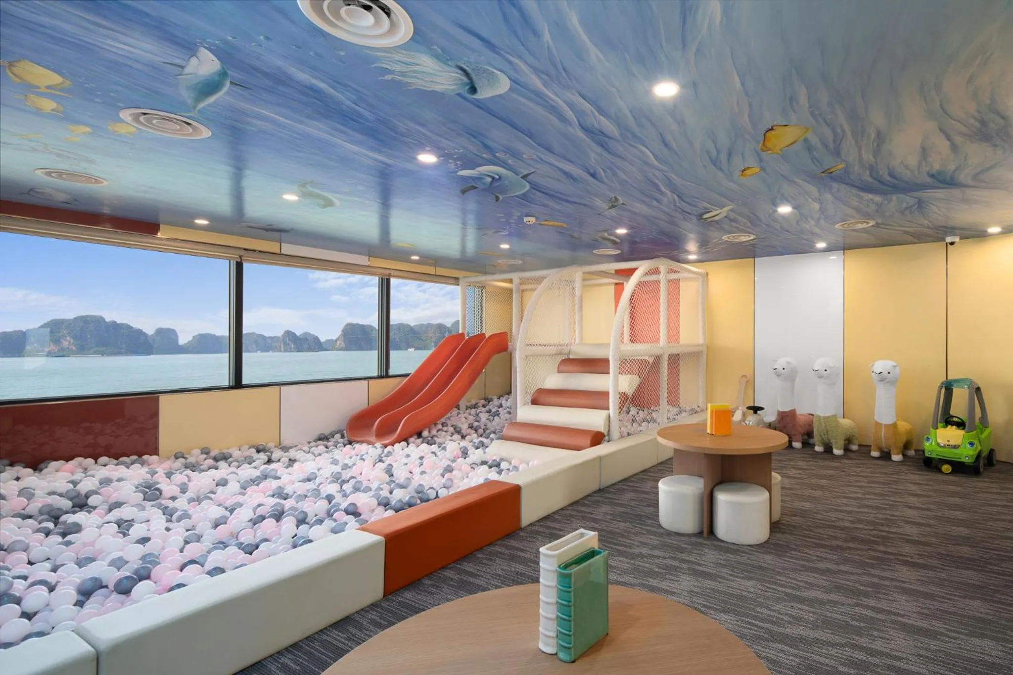 Kids's club, Bed in Grand Pioneers Halong Bay Cruise 1