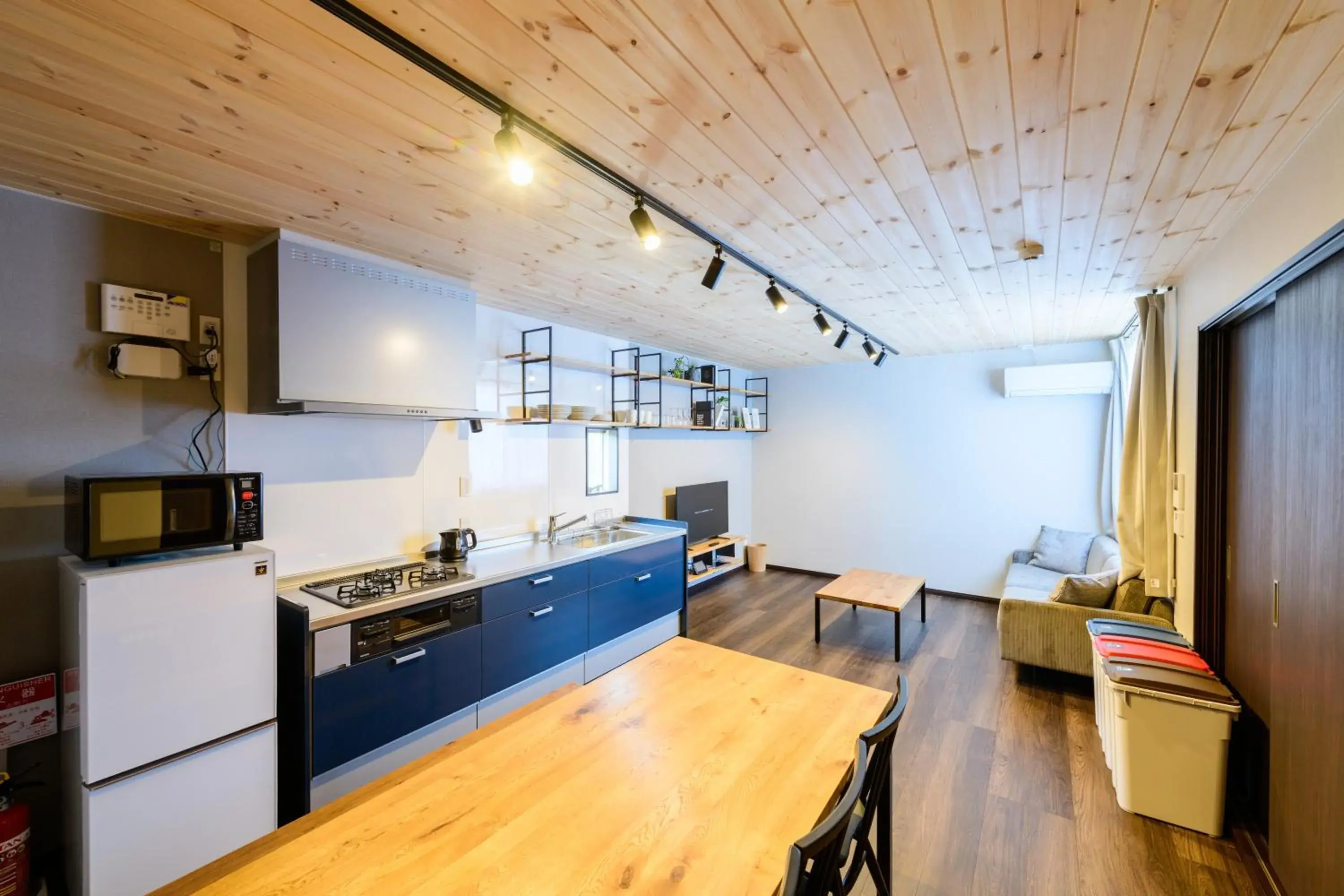 Living room in Rakuten STAY HOUSE x WILL STYLE Sasebo Living room in Rakuten STAY HOUSE x WILL STYLE Sasebo