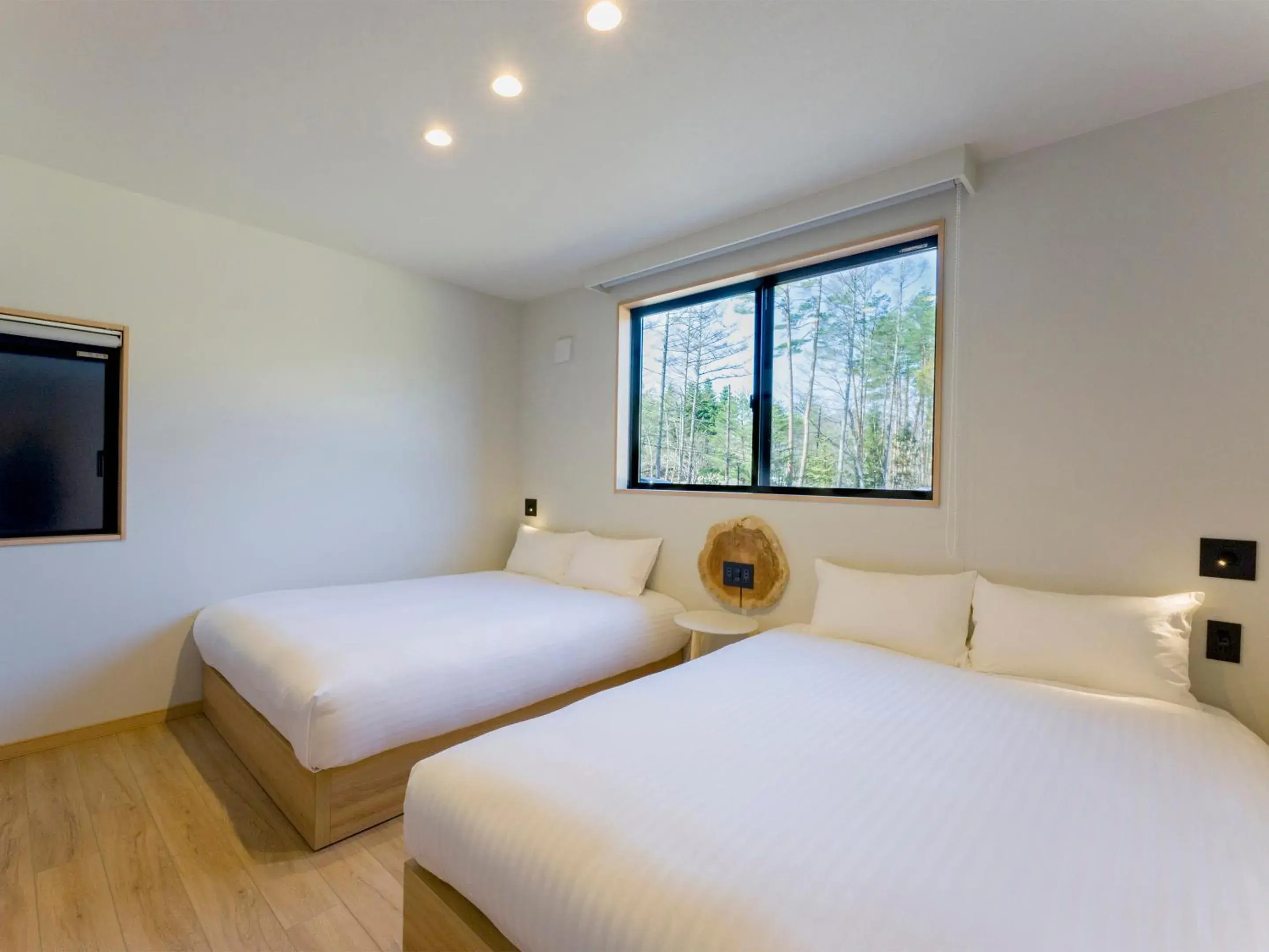 Bedroom, Bed in Rakuten STAY VILLA Fujikawaguchiko Forest Bedroom, Bed in Rakuten STAY VILLA Fujikawaguchiko Forest