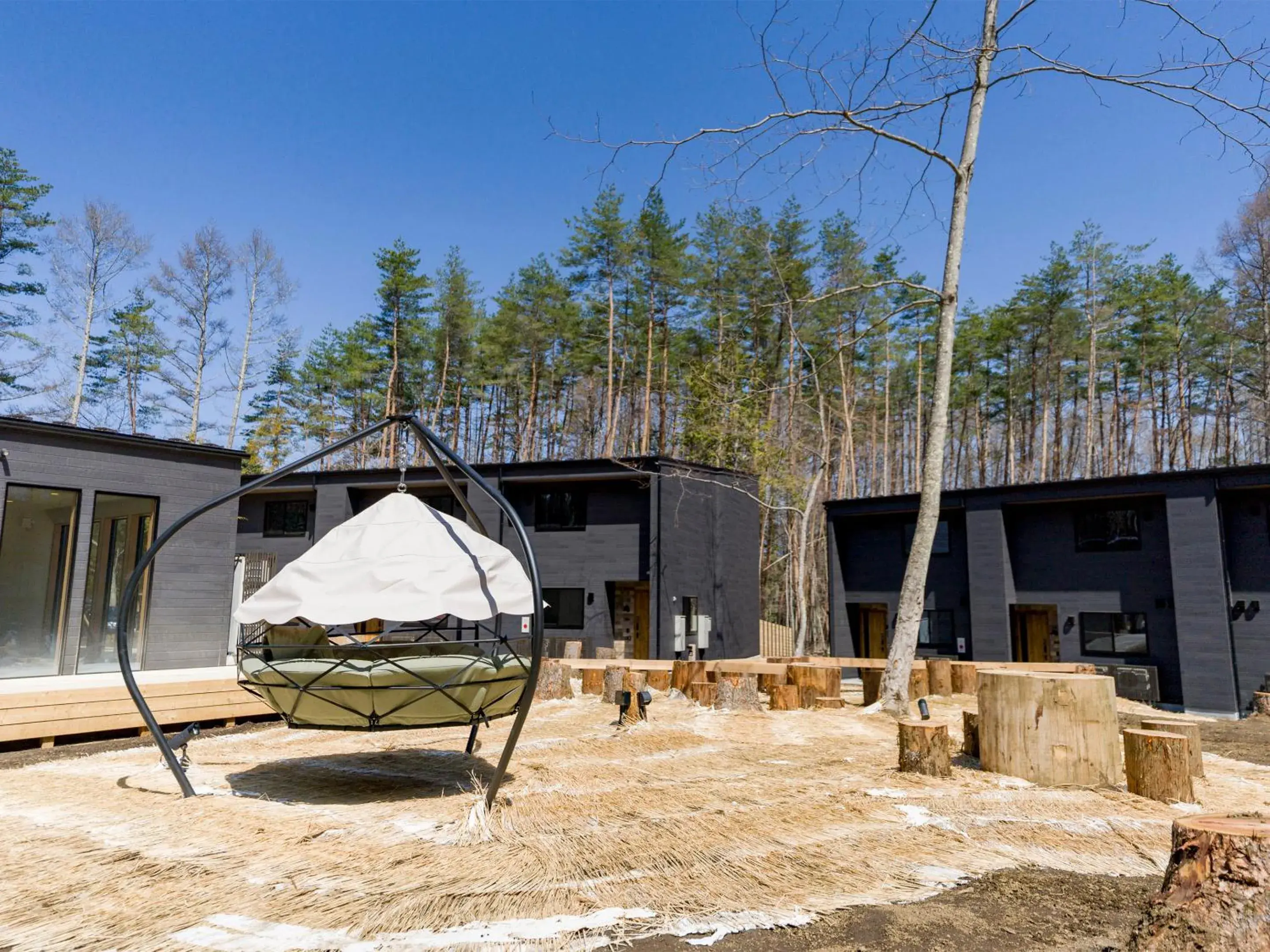 Property building in Rakuten STAY VILLA Fujikawaguchiko Forest Property building in Rakuten STAY VILLA Fujikawaguchiko Forest