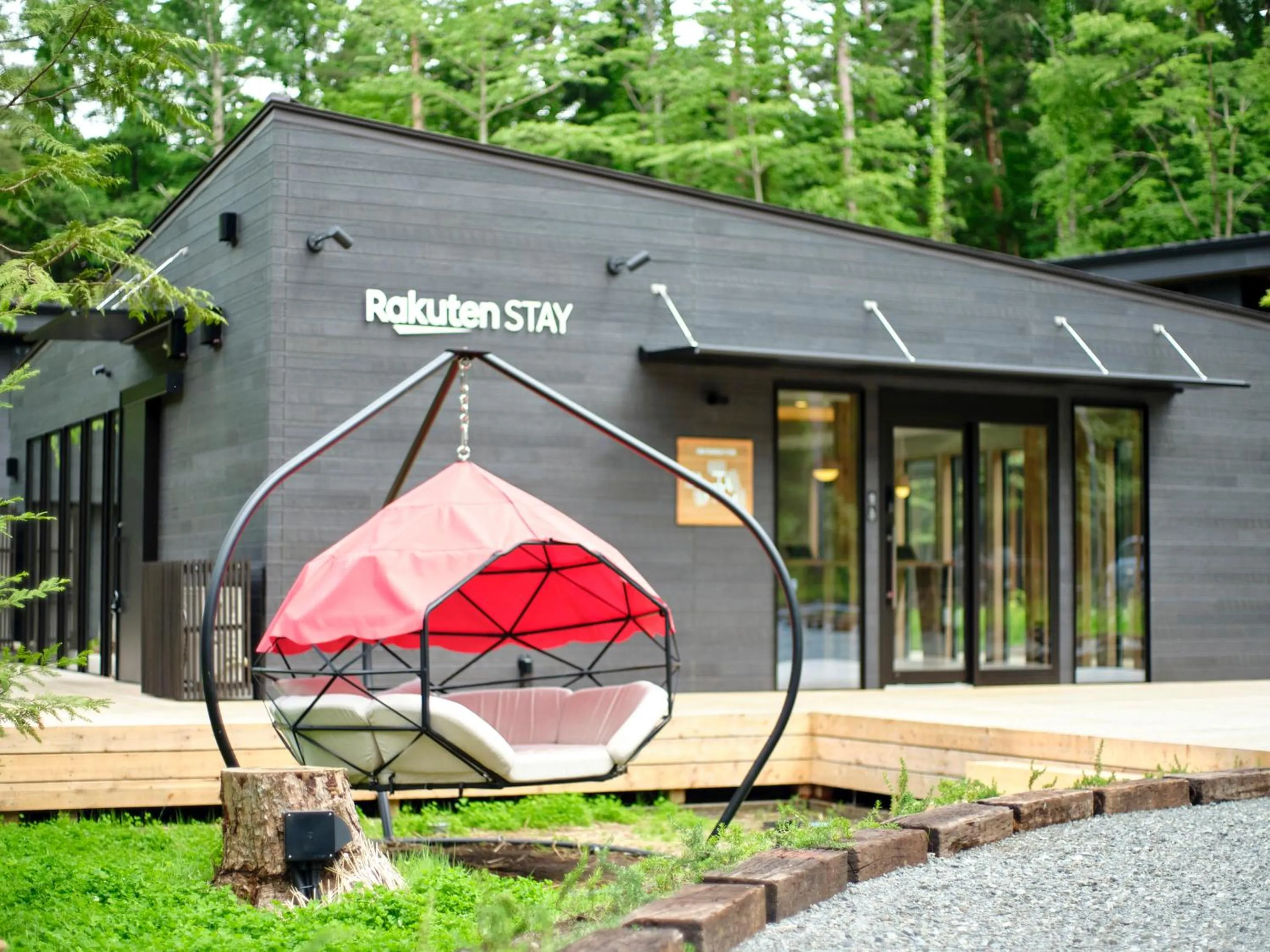 Property building in Rakuten STAY VILLA Fujikawaguchiko Forest