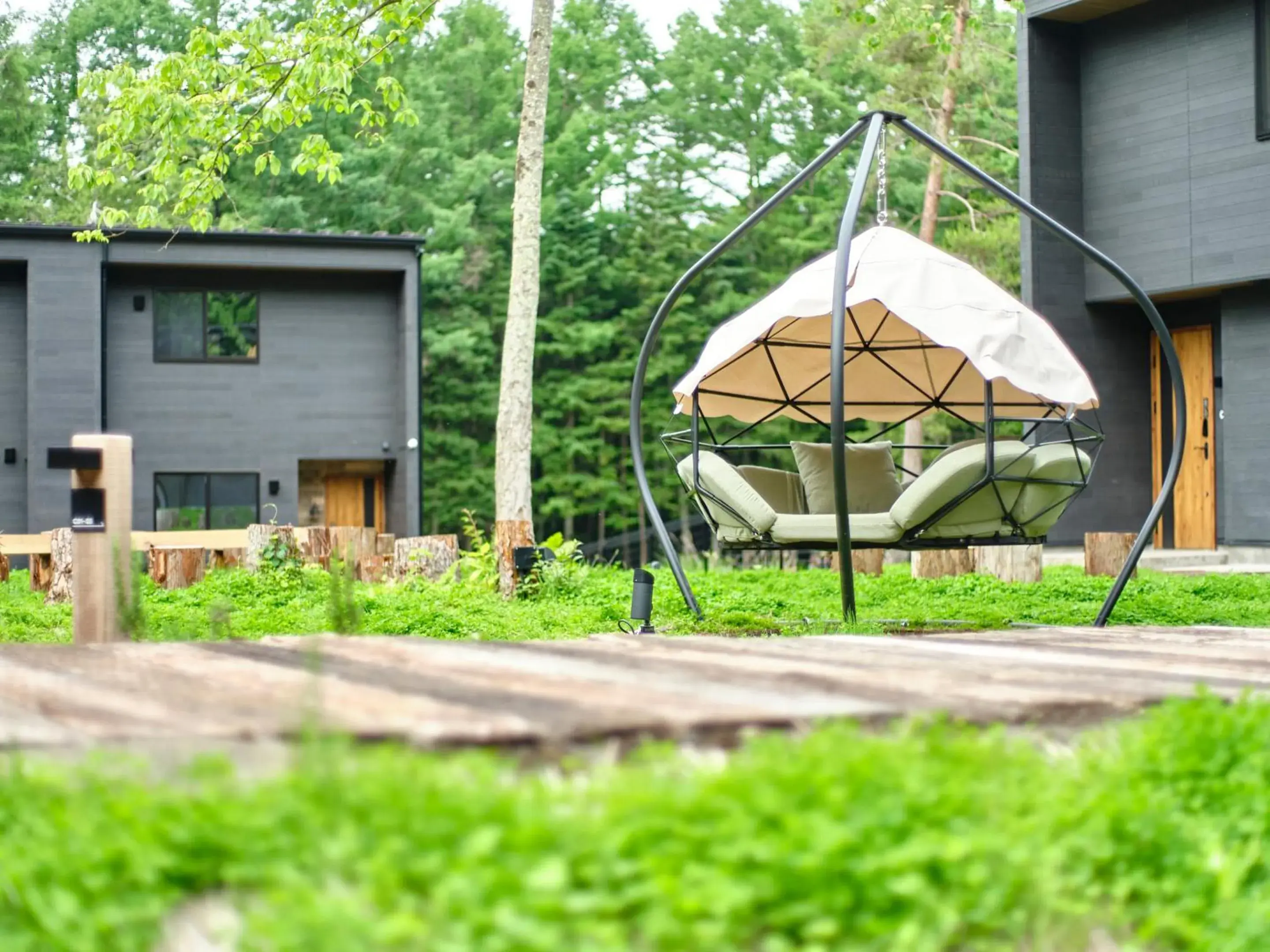 Property building in Rakuten STAY VILLA Fujikawaguchiko Forest Property building in Rakuten STAY VILLA Fujikawaguchiko Forest