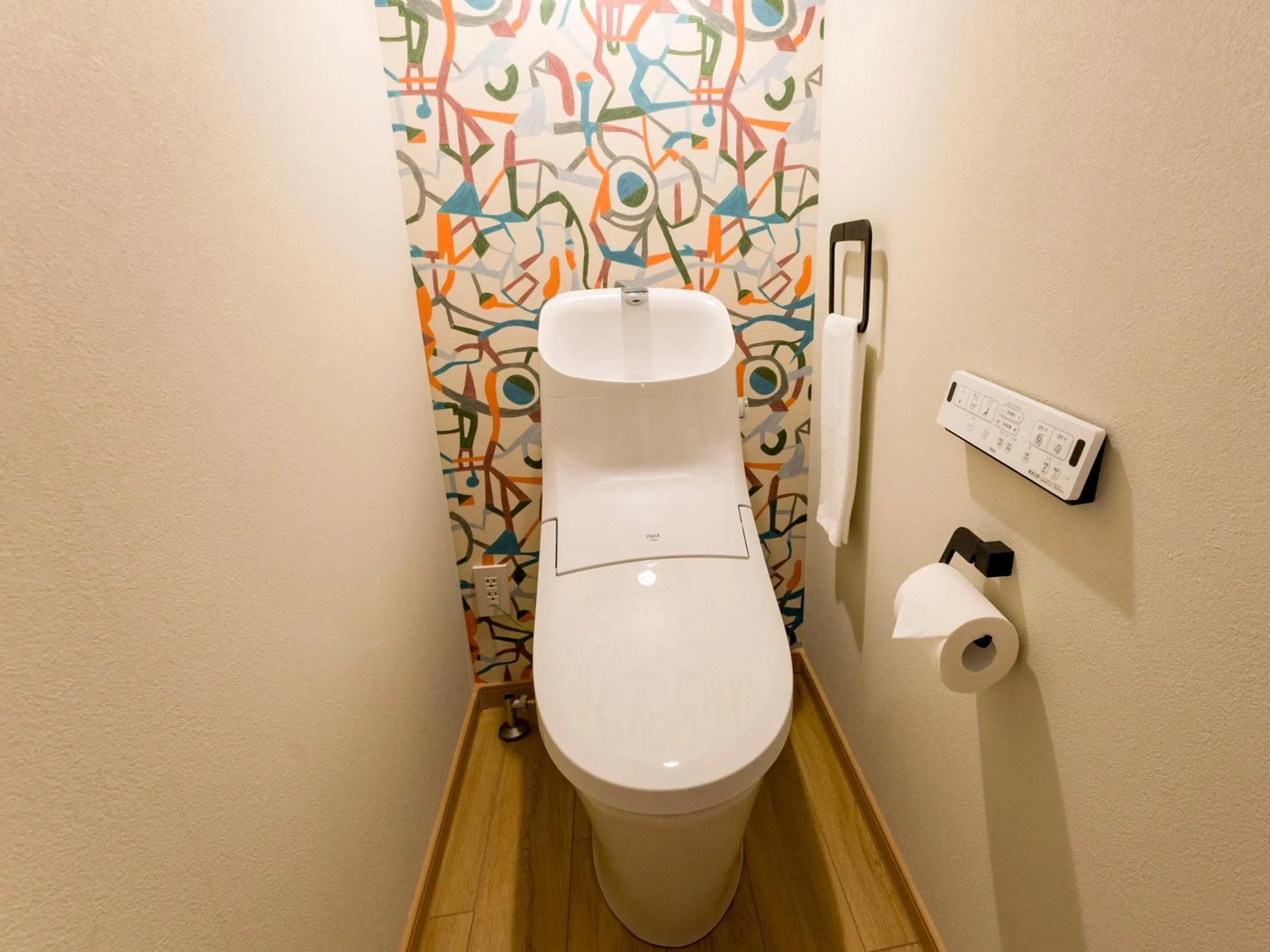 Toilet in Rakuten STAY VILLA Fujikawaguchiko Forest