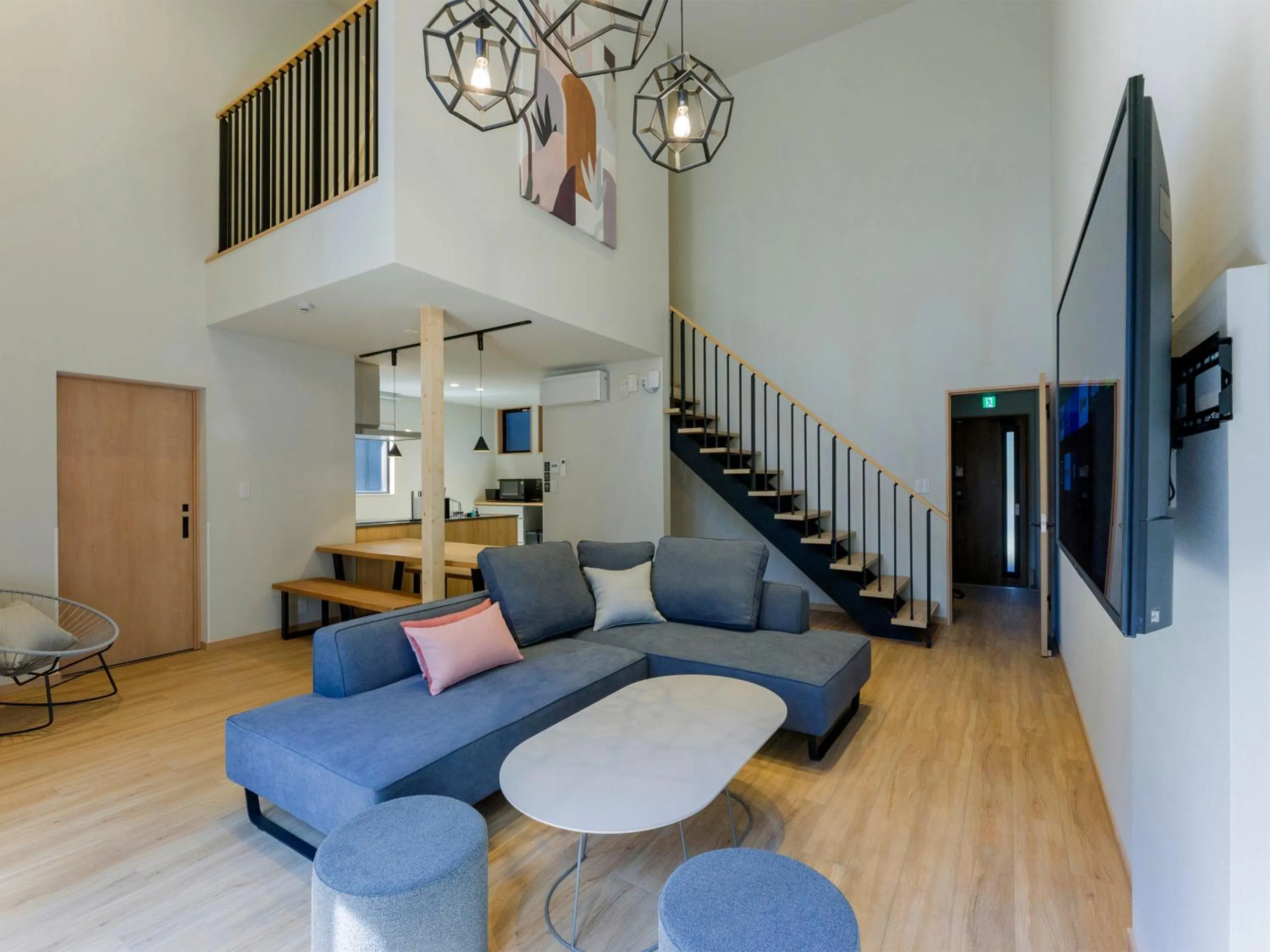 Dining area in Rakuten STAY VILLA Fujikawaguchiko Forest