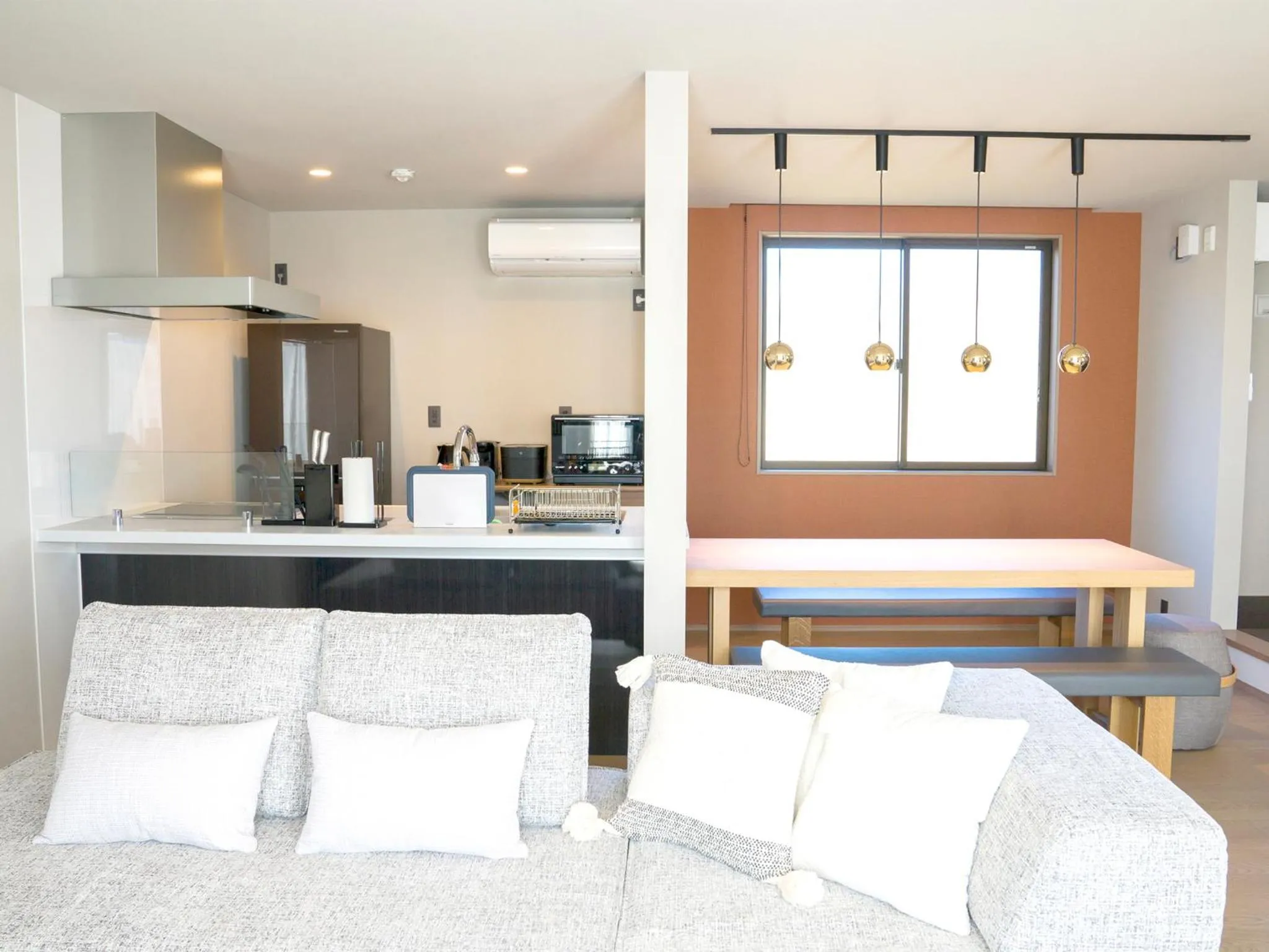 Living room in Rakuten STAY Fuji Kawaguchiko Station