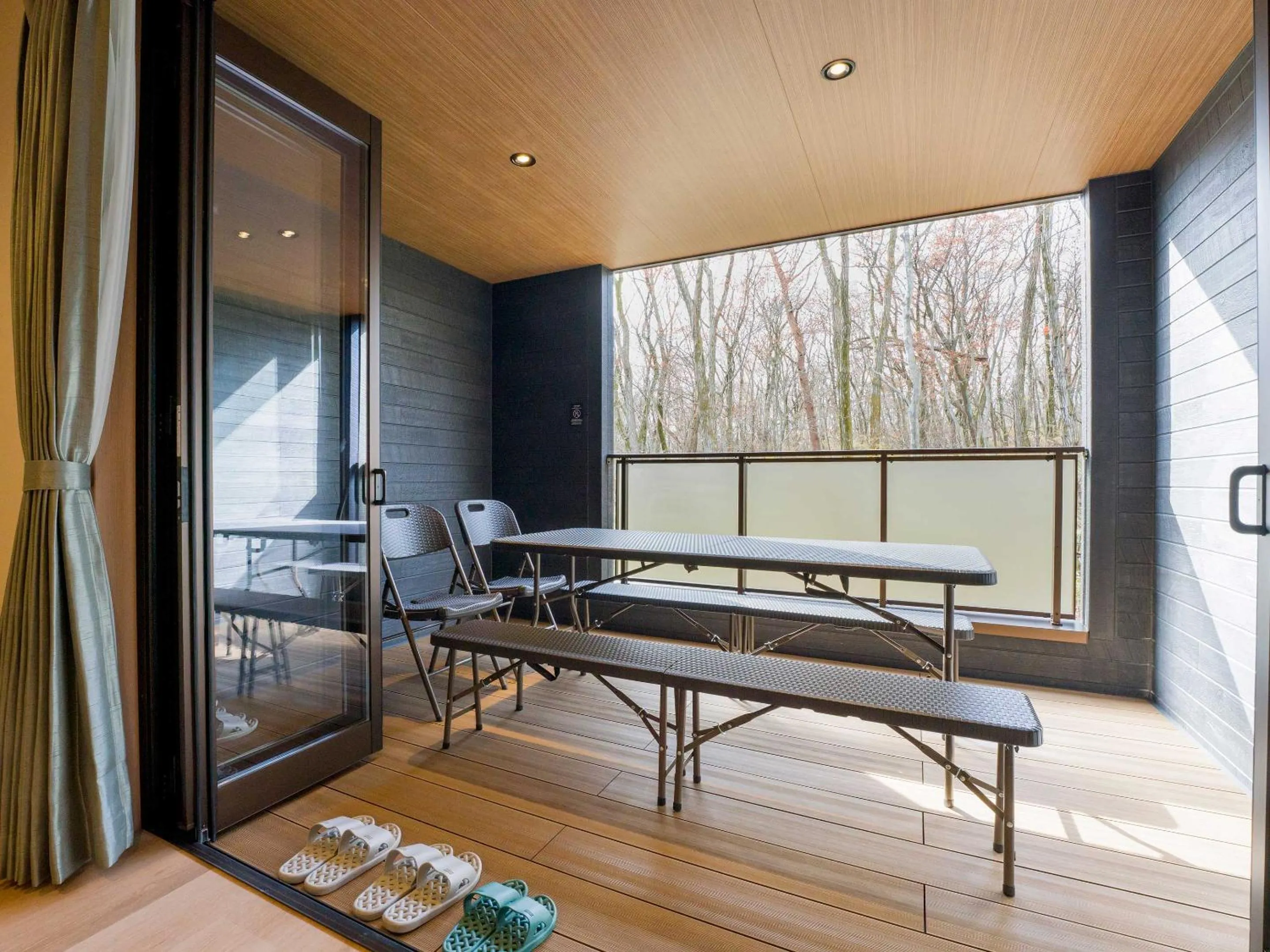 Balcony/Terrace in Rakuten STAY VILLA Nasu