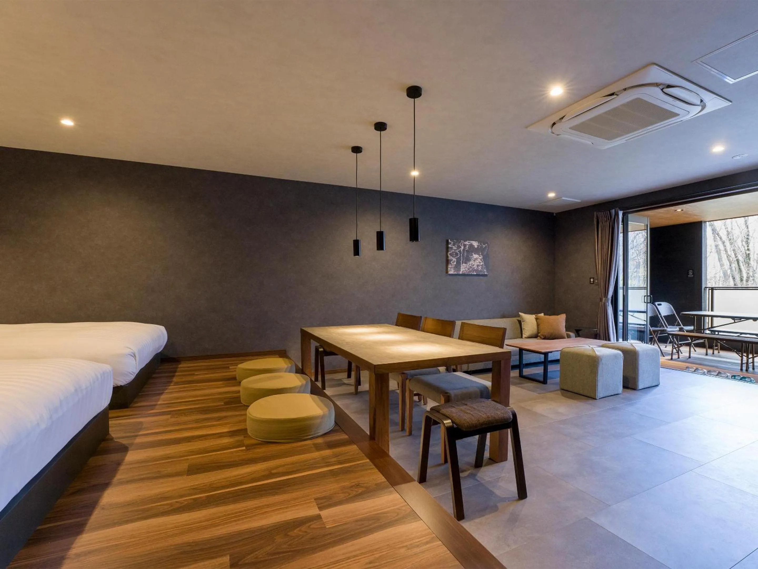 Bed in Rakuten STAY VILLA Nasu