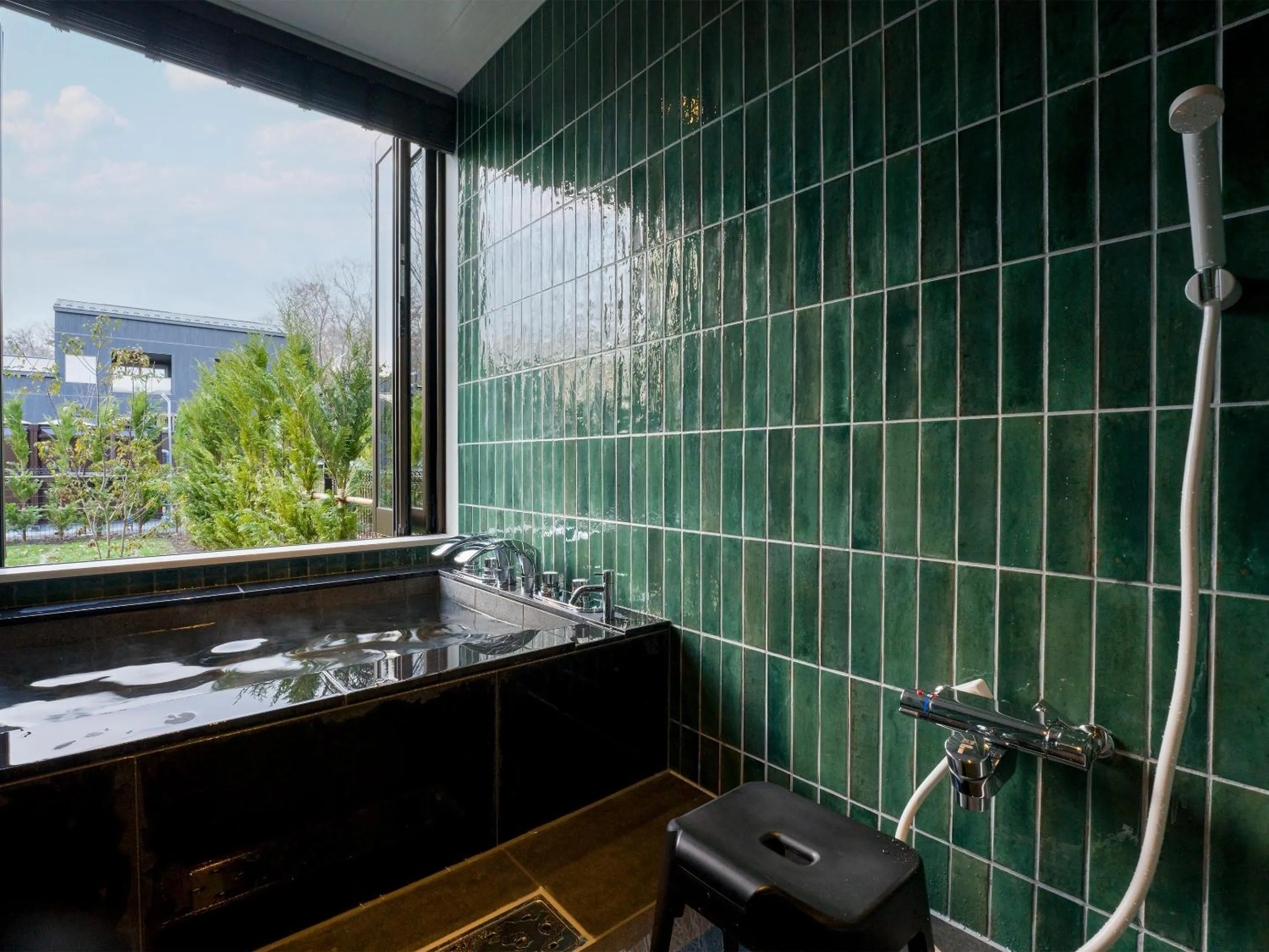 Shower in Rakuten STAY VILLA Nasu