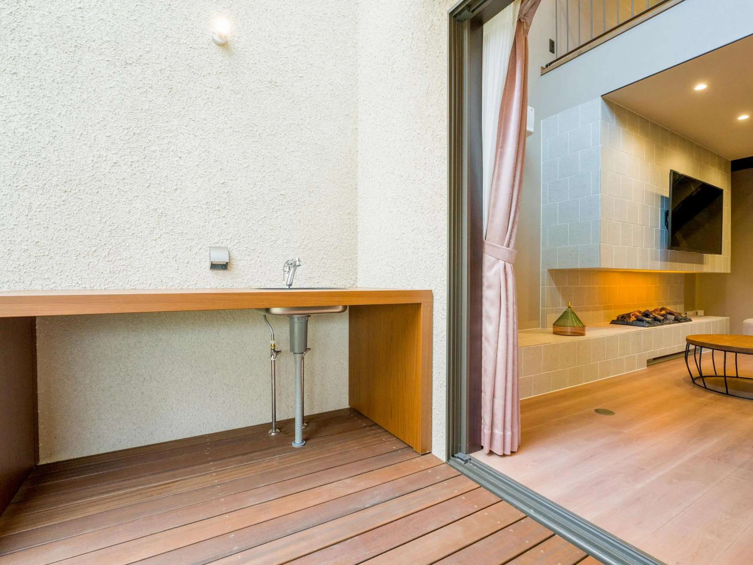 Balcony/Terrace in Rakuten STAY VILLA Kamogawa