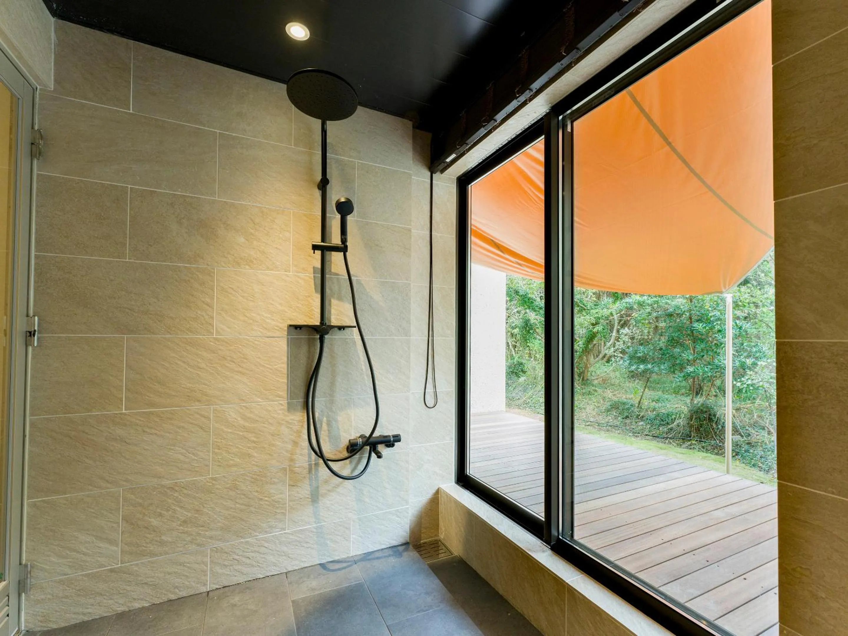 Shower in Rakuten STAY VILLA Kamogawa