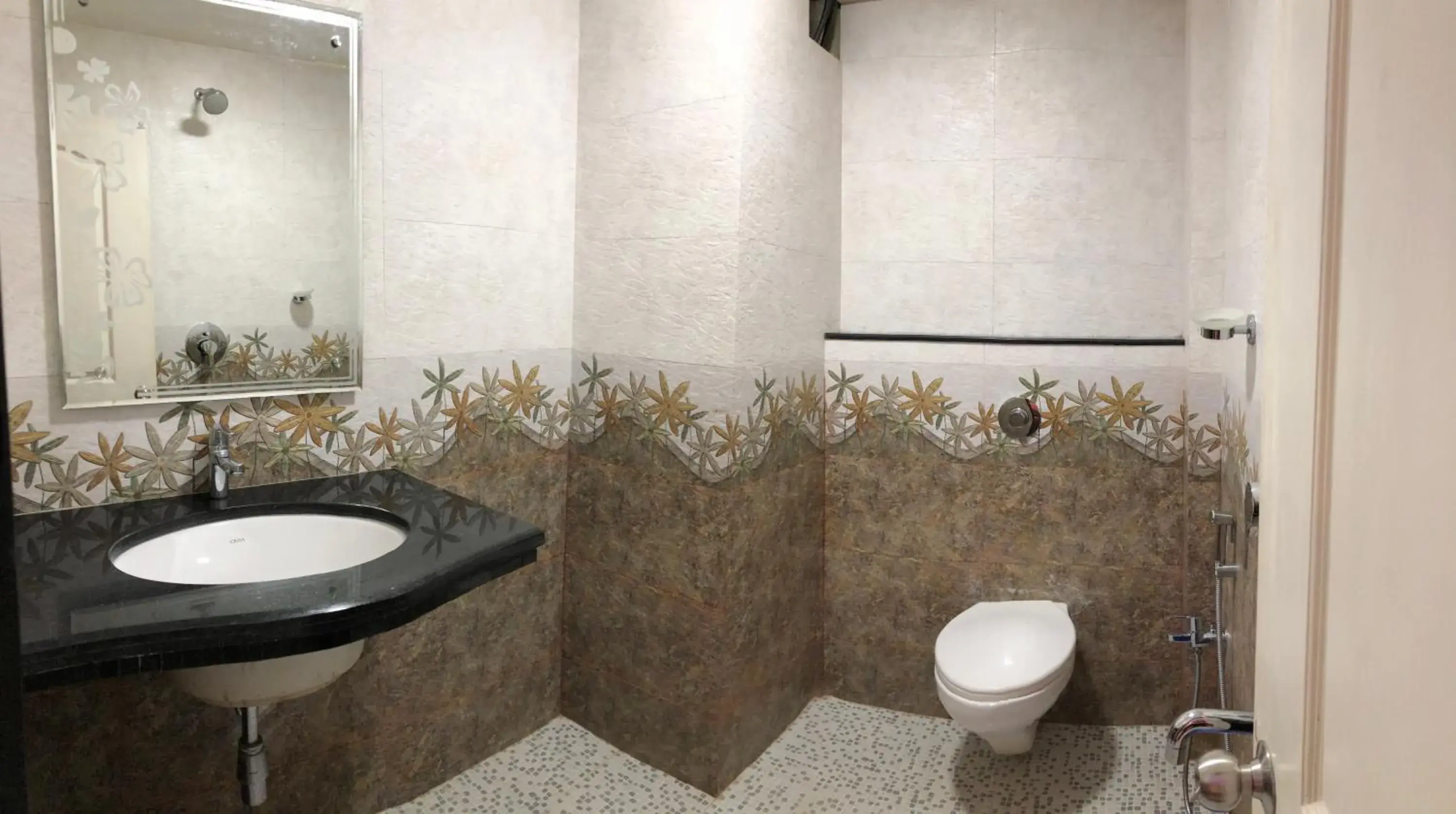 Bathroom in Veronica By The Beach Calangute Bathroom in Veronica By The Beach Calangute