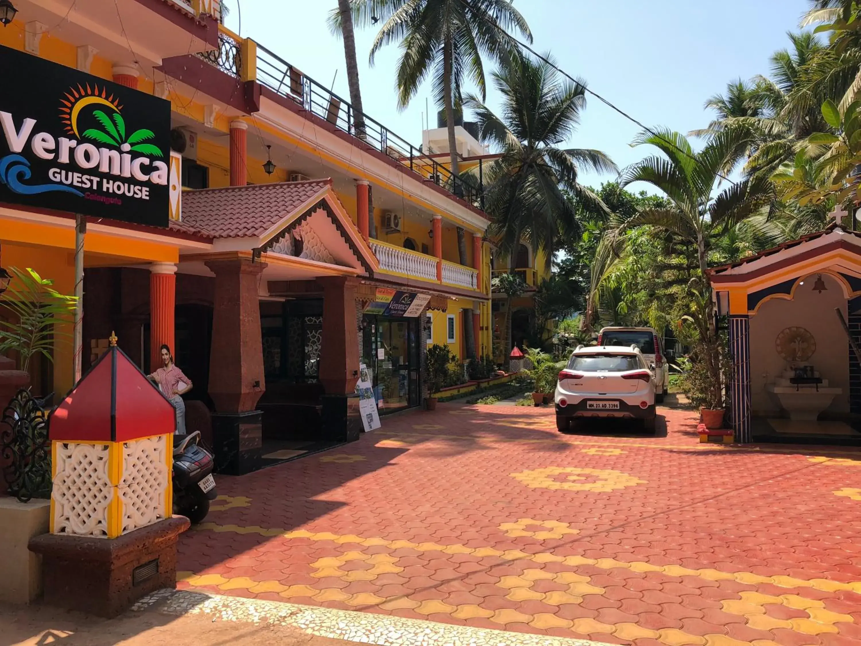 Facade/entrance in Veronica By The Beach Calangute Facade/entrance in Veronica By The Beach Calangute