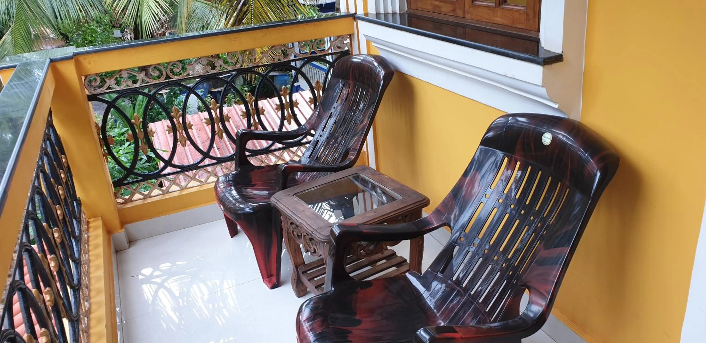 Balcony/Terrace in Veronica By The Beach Calangute