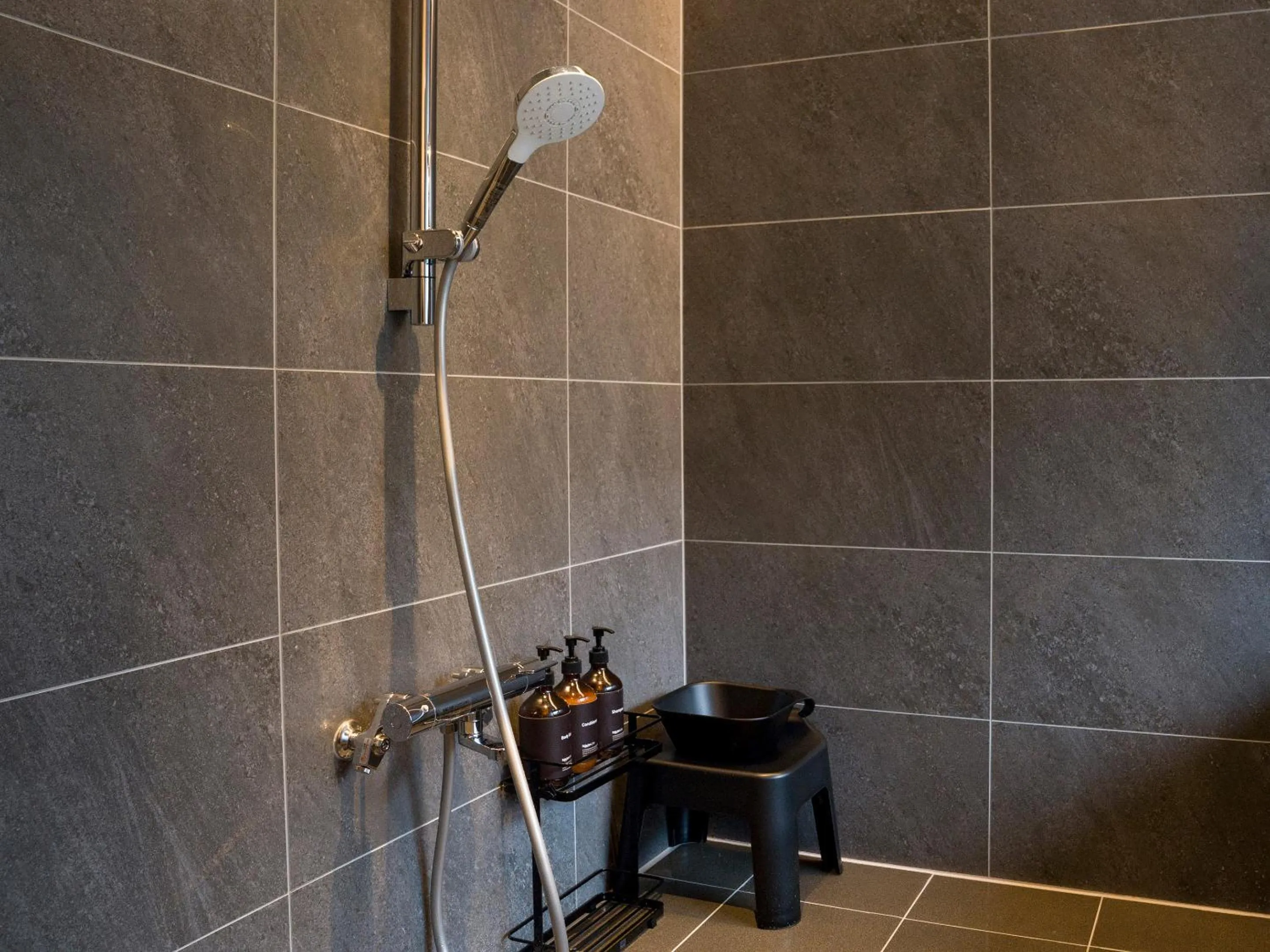 Shower in Rakuten STAY VILLA Yatsugatake