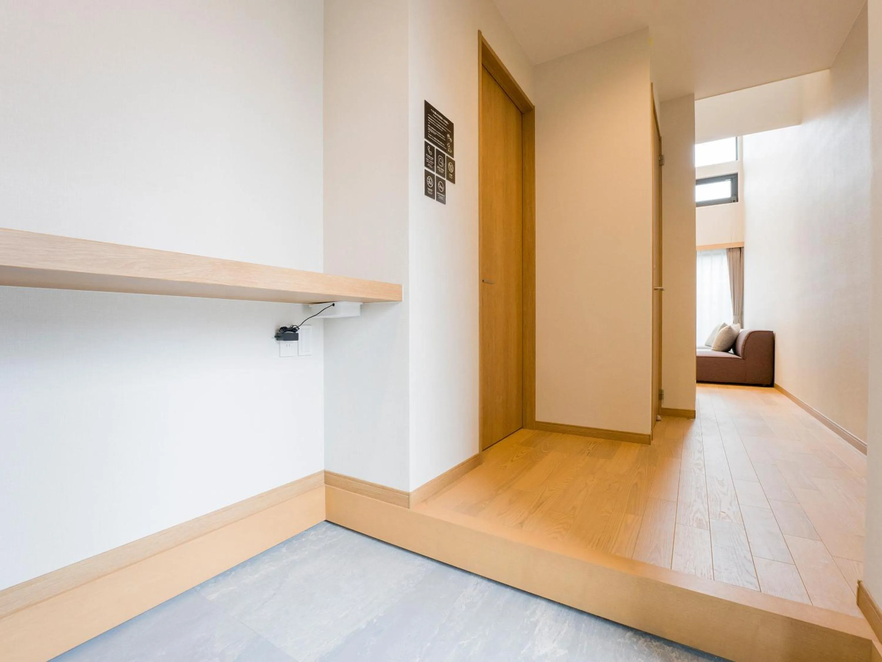 Living room, Bed in Rakuten STAY VILLA Yatsugatake