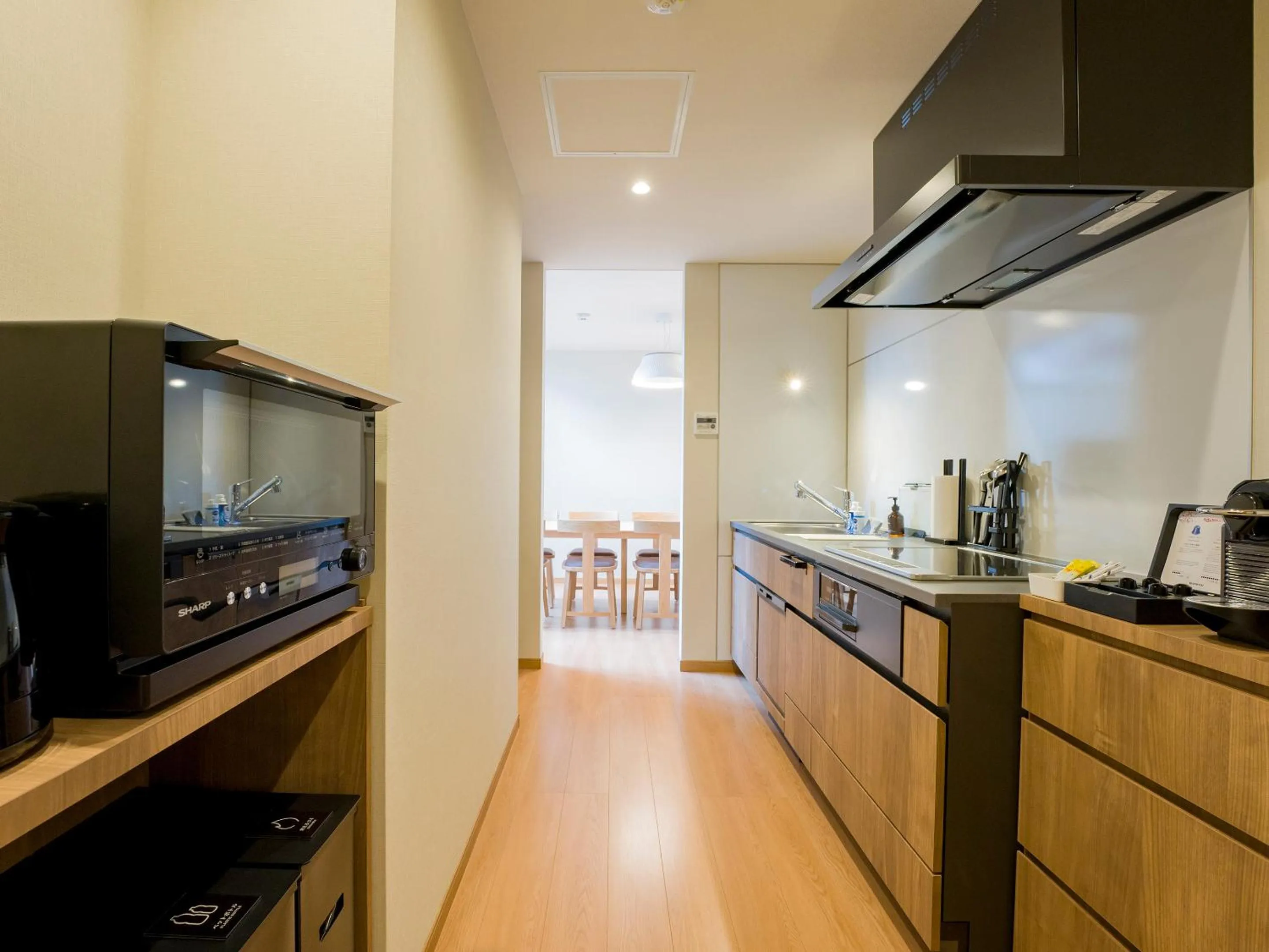 kitchen in Rakuten STAY VILLA Yatsugatake