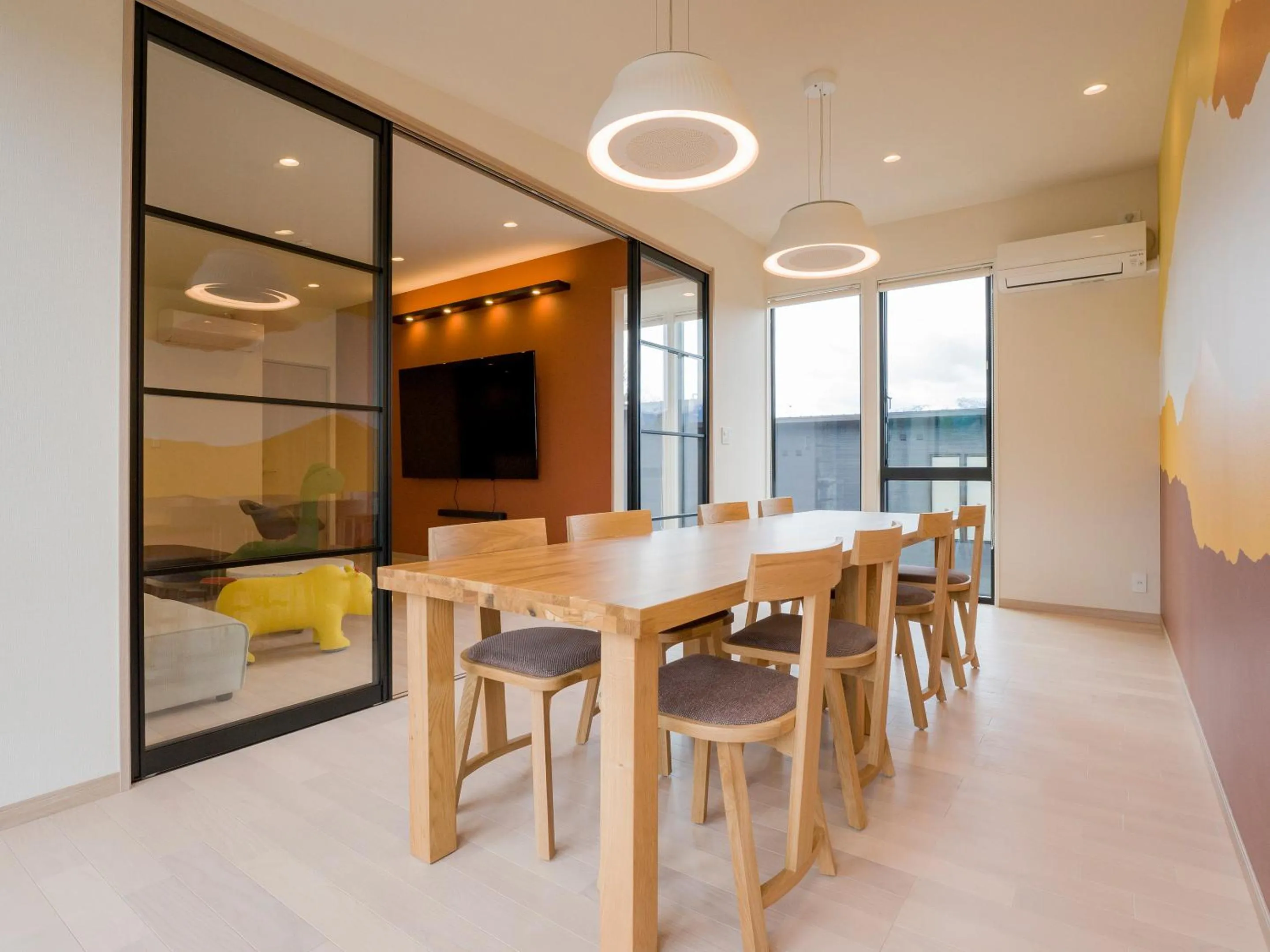 Dining area in Rakuten STAY VILLA Yatsugatake
