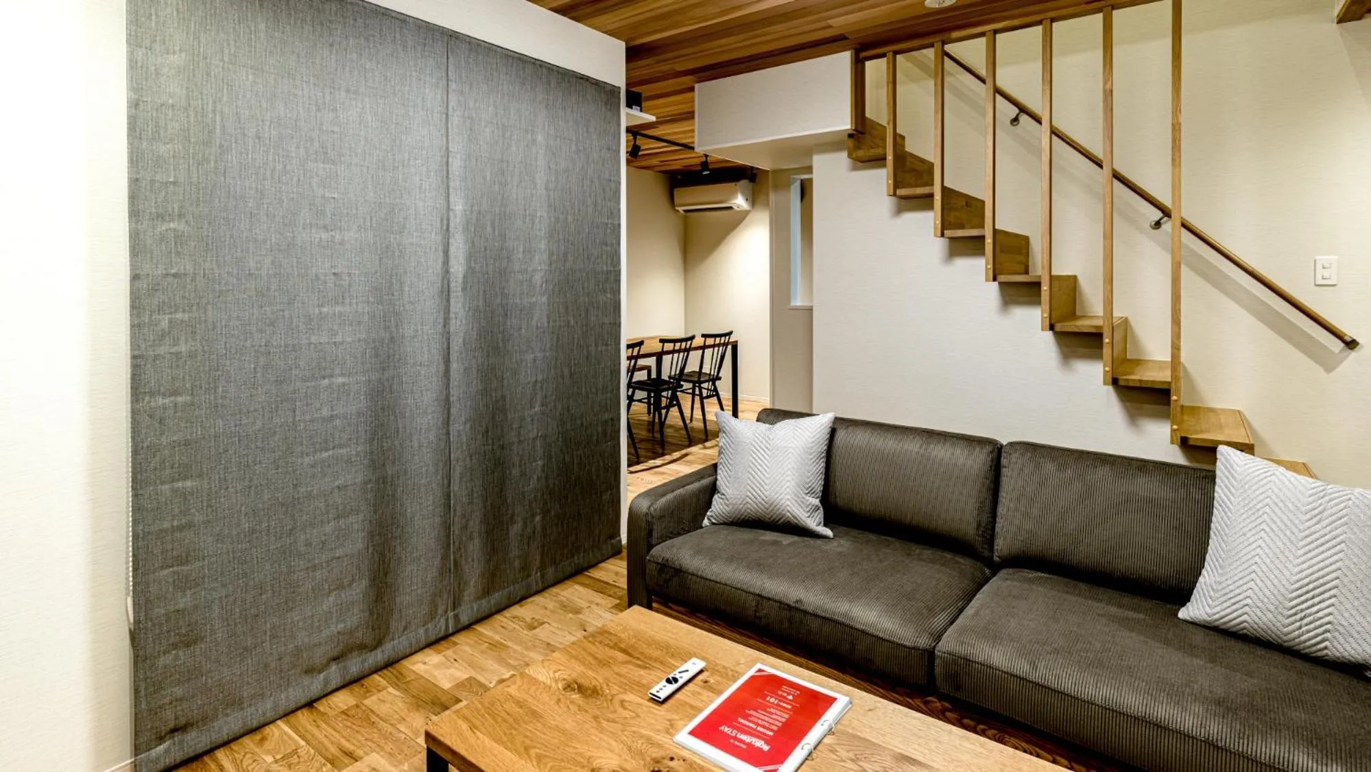 Living room in Rakuten STAY HOUSE x WILL STYLE Yufuin Kawakami