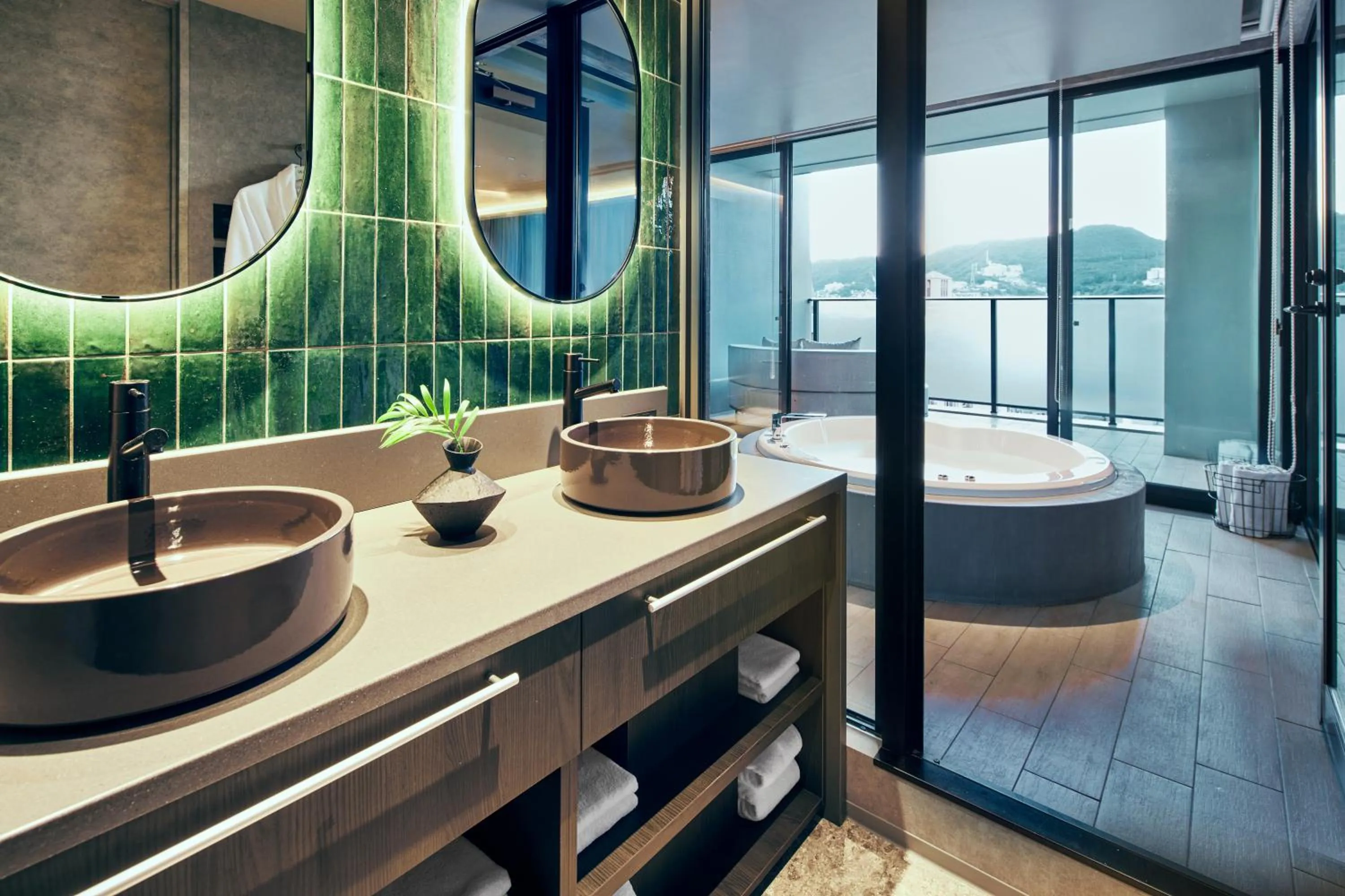 Bathroom in FAV LUX Nagasaki