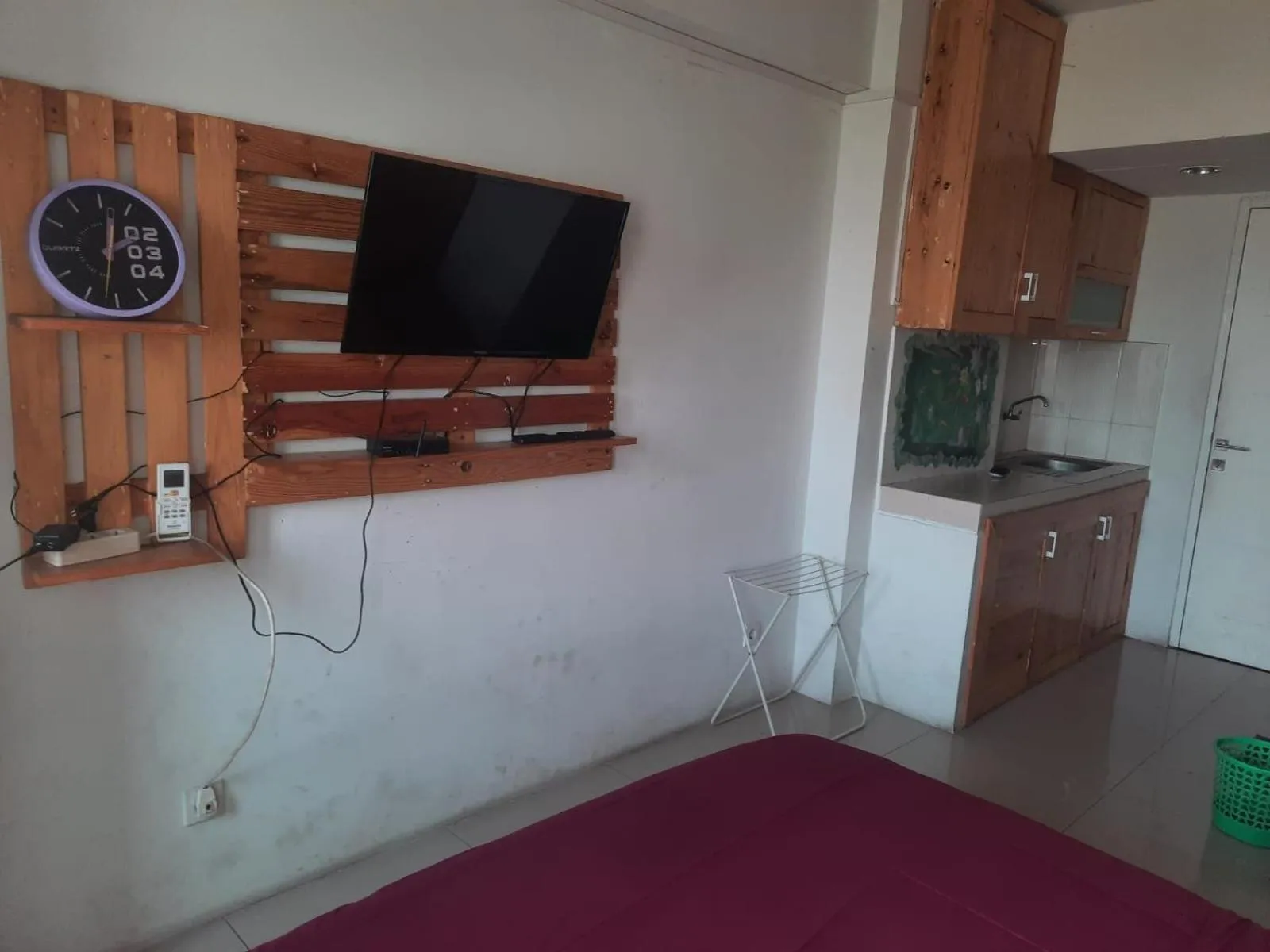 Bedroom in OYO Life 93140 Apartment Grand Sentraland By Fahri