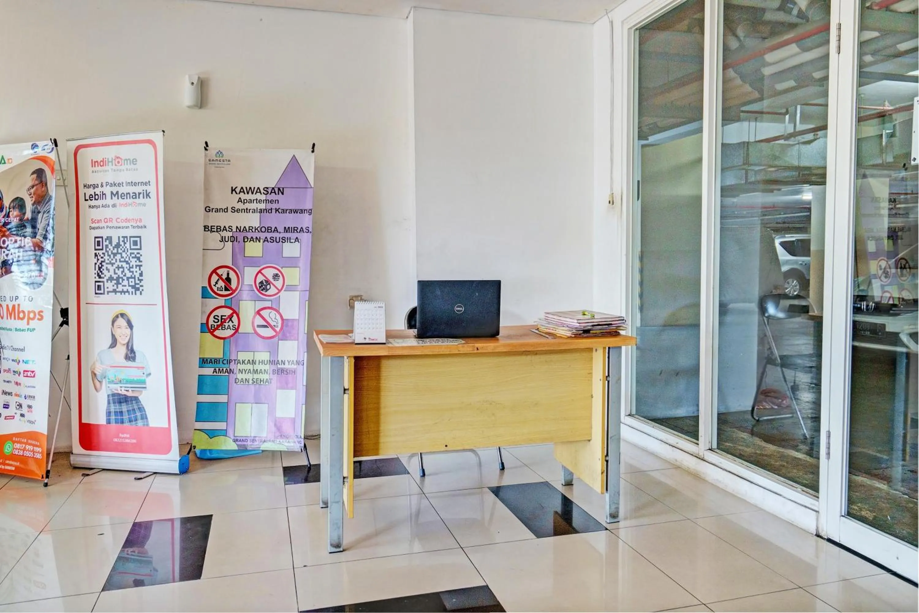 Lobby or reception in OYO Life 93170 Apartement Gateway Cicadas By Mr Pro