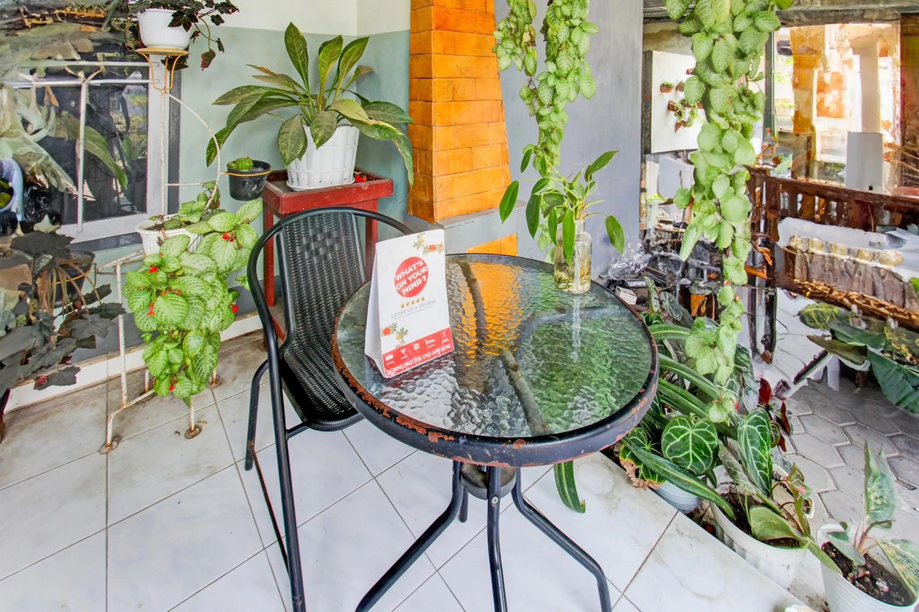 Lobby or reception in OYO Life 93154 White Kos Jenggala