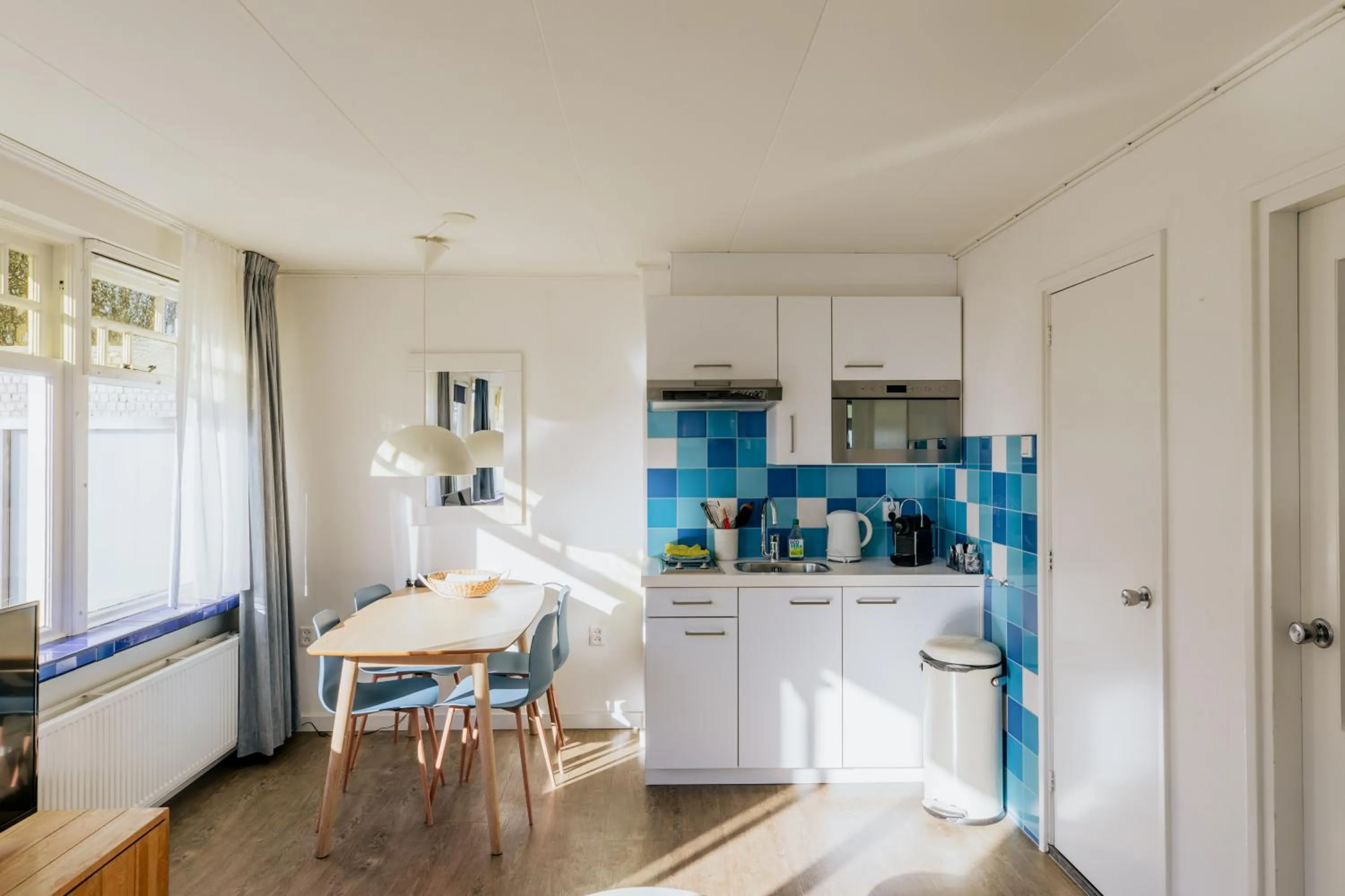 Kitchen or kitchenette in Grand Hotel Opduin