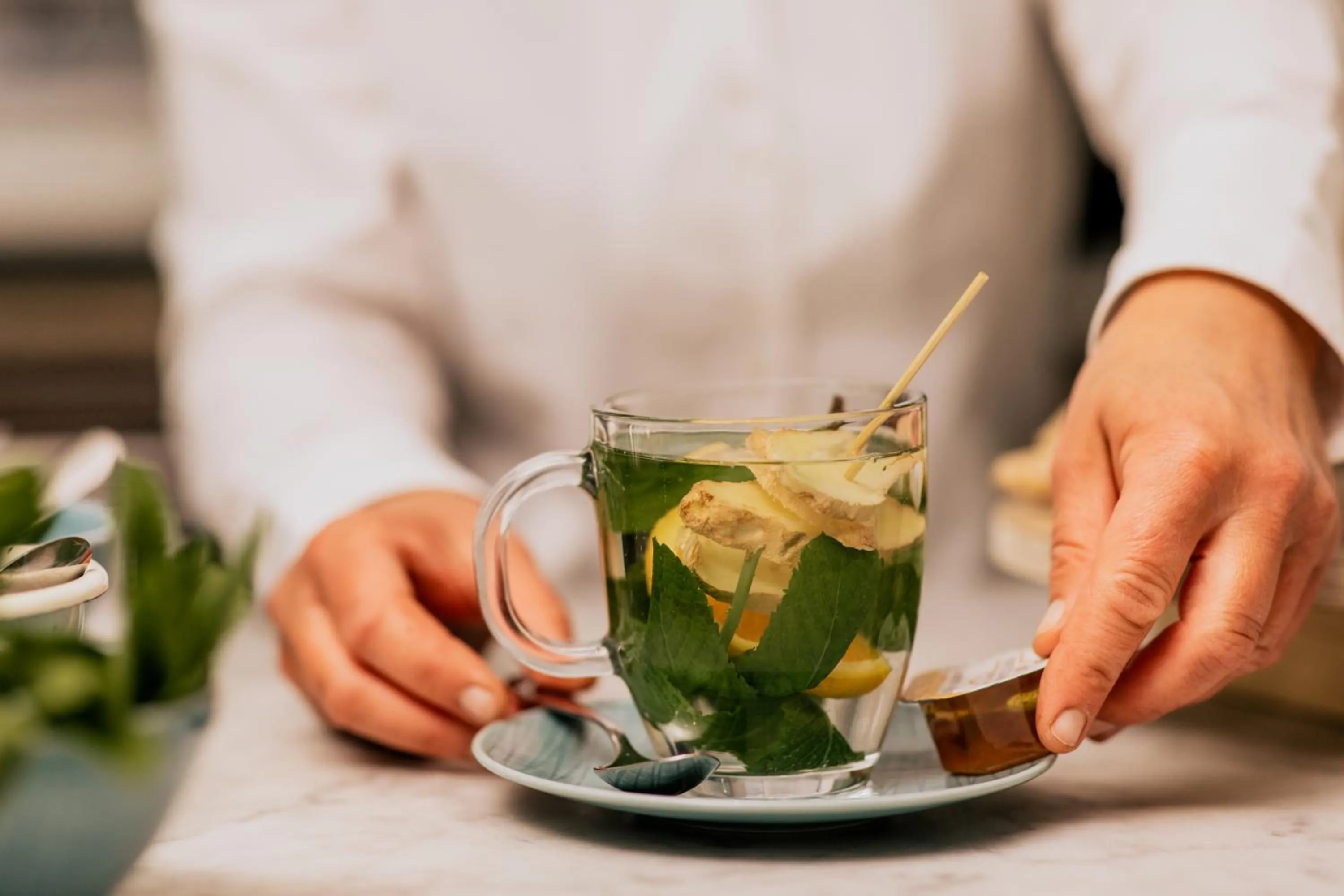 Breakfast in Grand Hotel Opduin