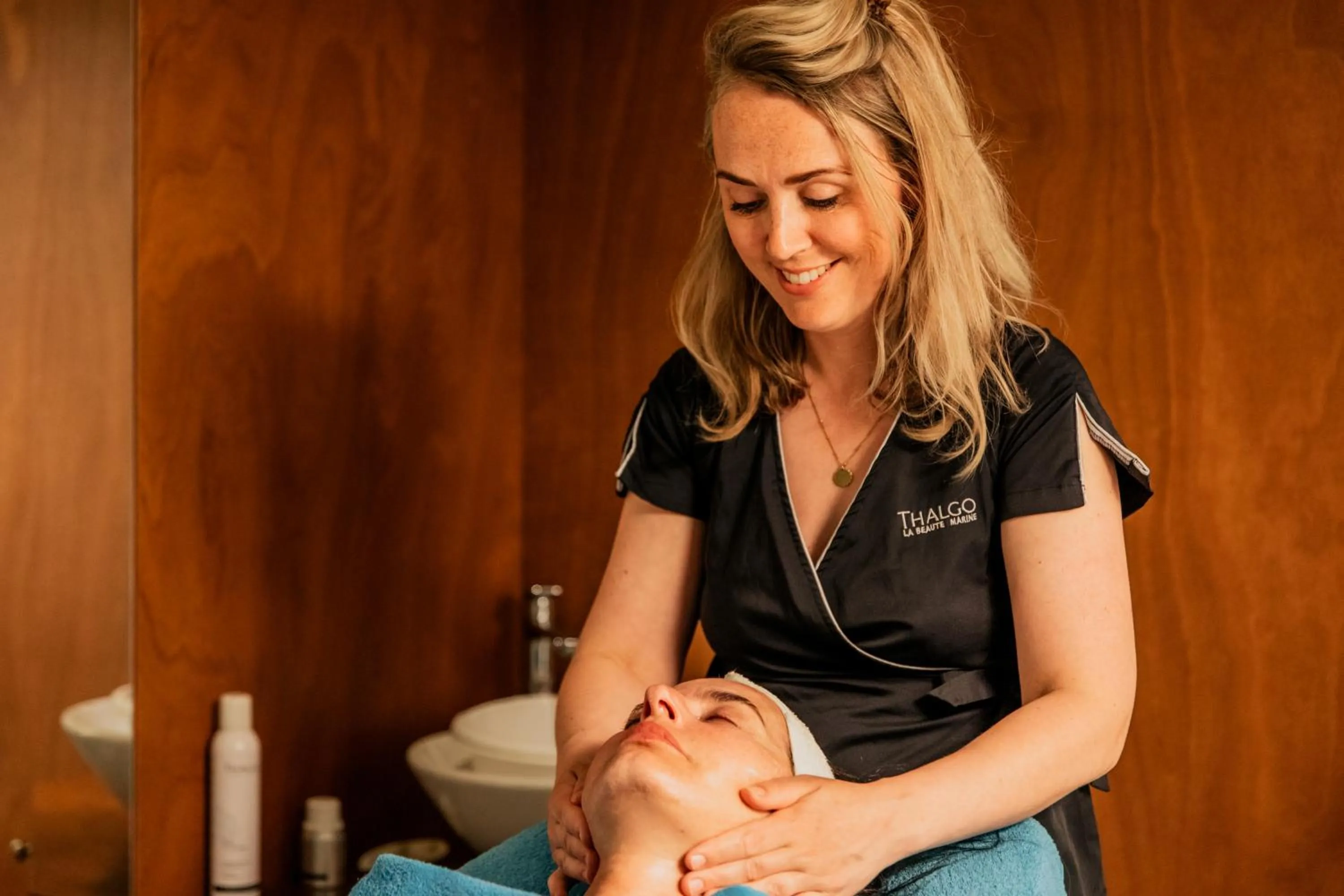 Spa and wellness centre/facilities in Grand Hotel Opduin