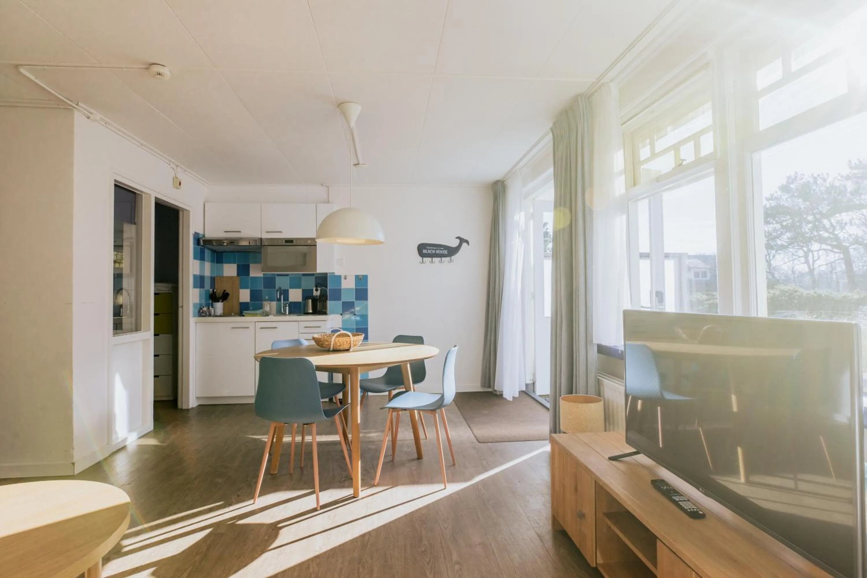 Kitchen or kitchenette in Grand Hotel Opduin