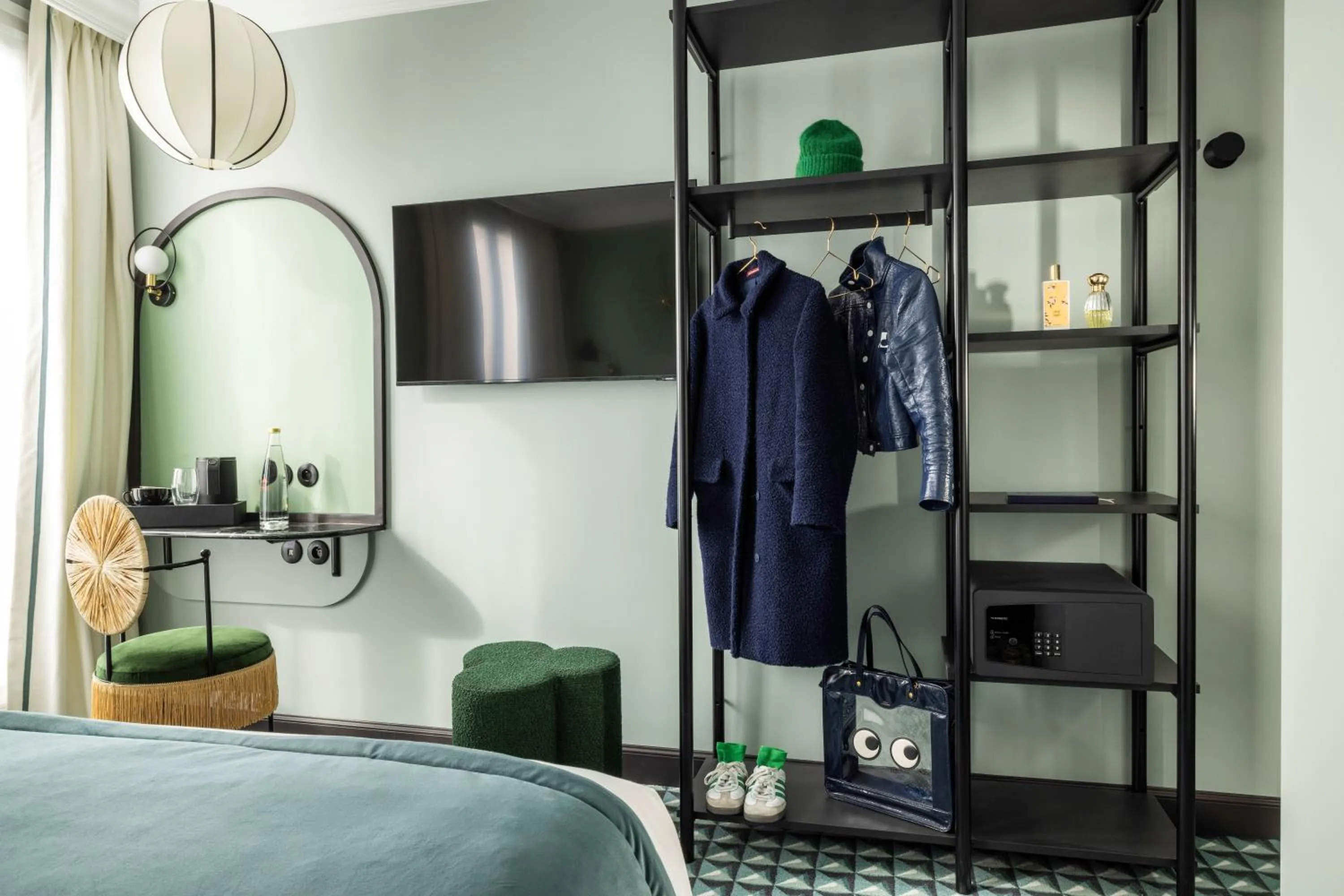 Bed in LE CLARK HOTEL