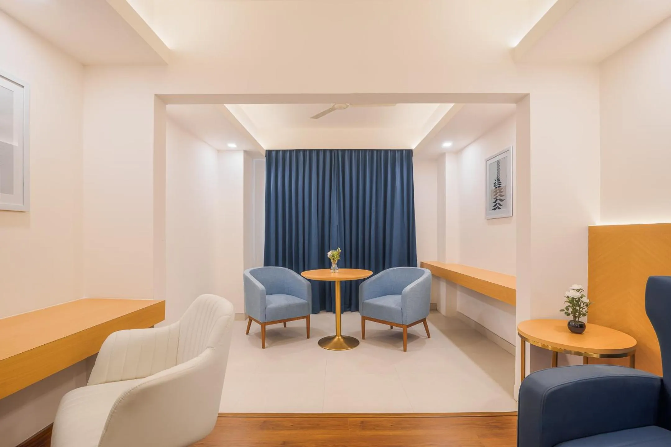 Seating area in Hotel Turmeric