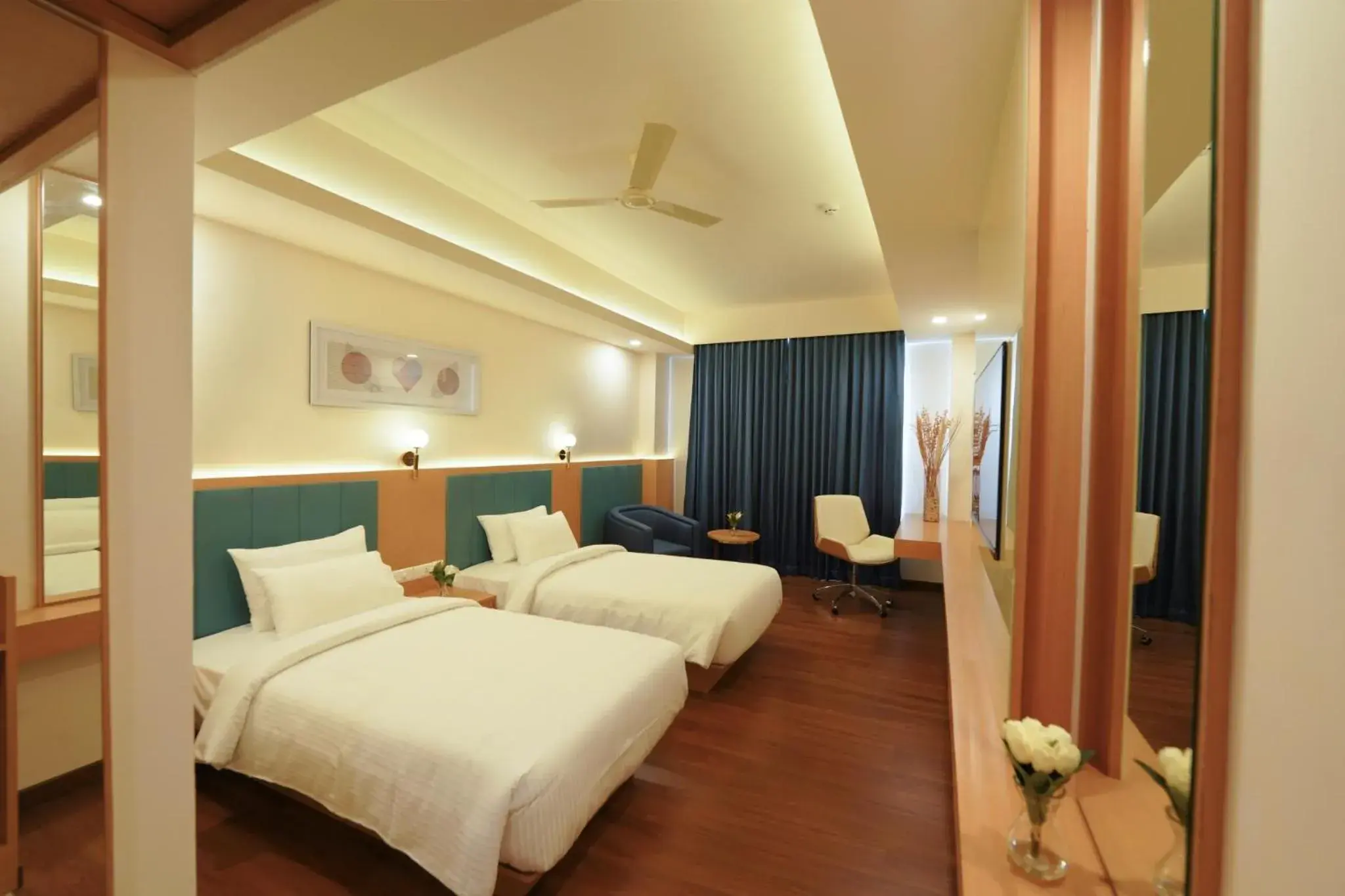 Bed in Hotel Turmeric Bed in Hotel Turmeric