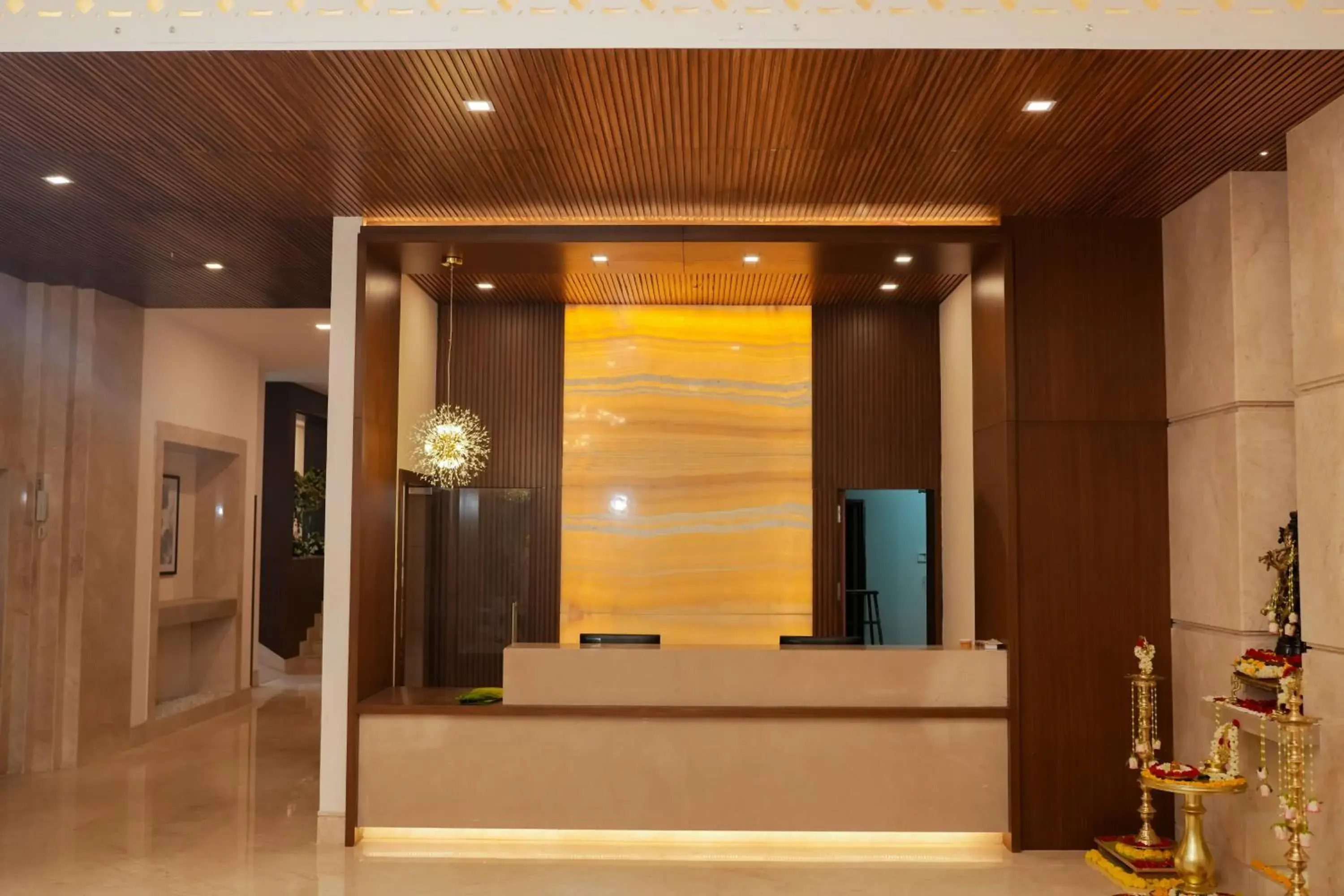Lobby or reception in Hotel Turmeric Lobby or reception in Hotel Turmeric