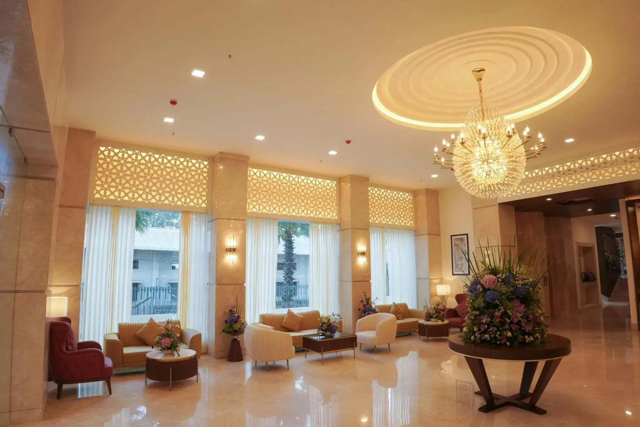 Lobby or reception in Hotel Turmeric Lobby or reception in Hotel Turmeric
